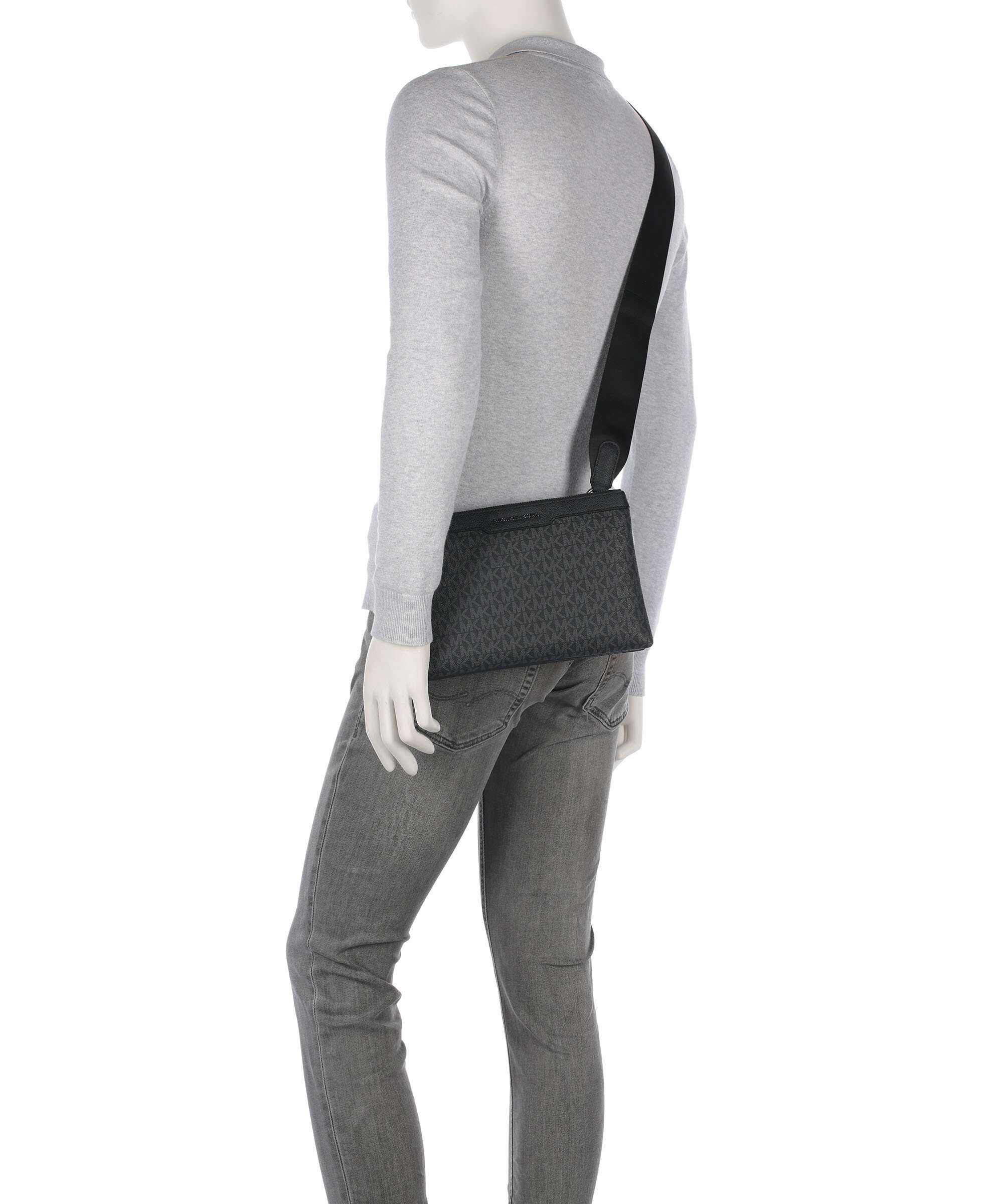 Michael Kors Hudson Torba przez ramię black - Image 3