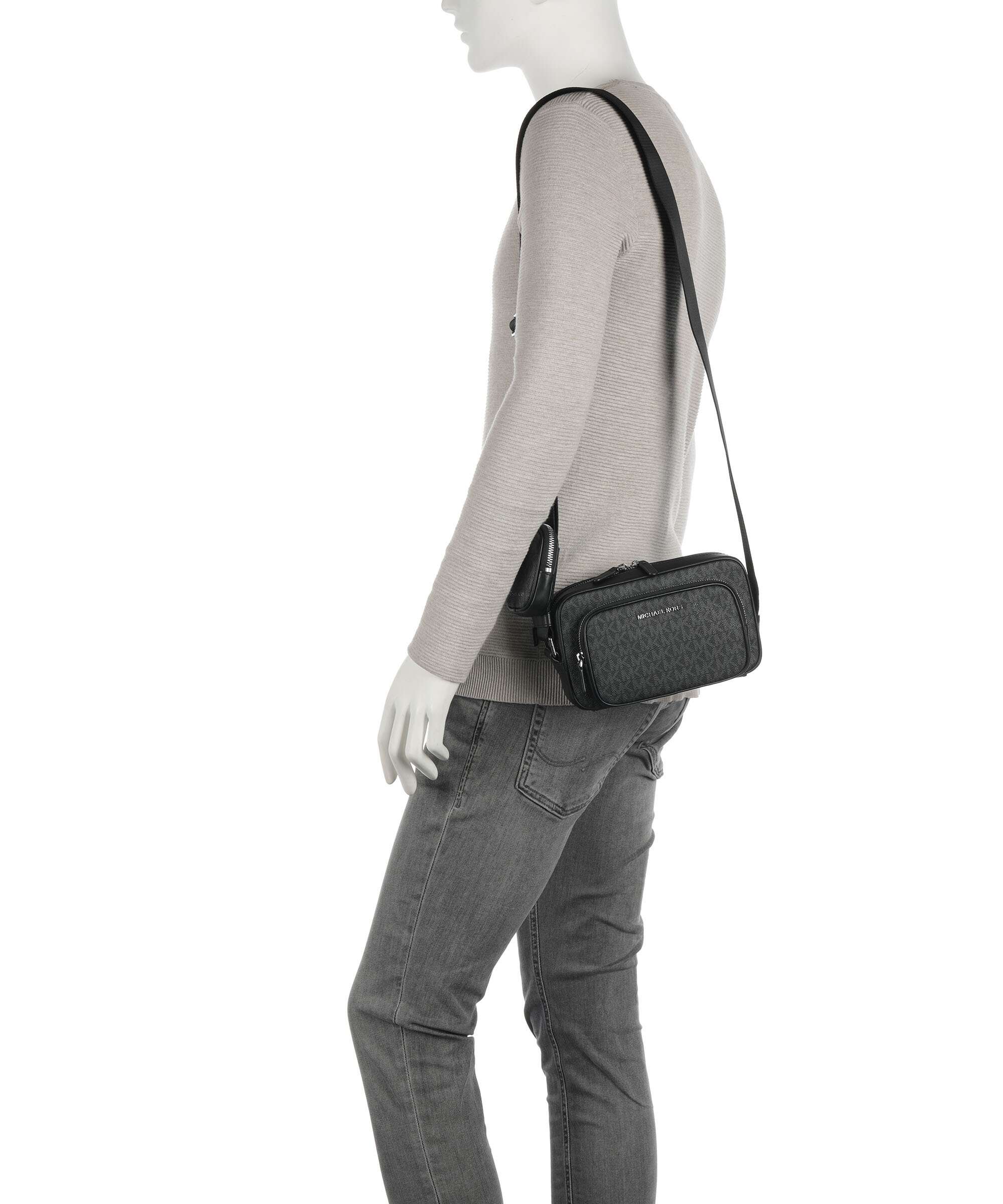 Michael Kors Hudson Torba przez ramię black - Image 3