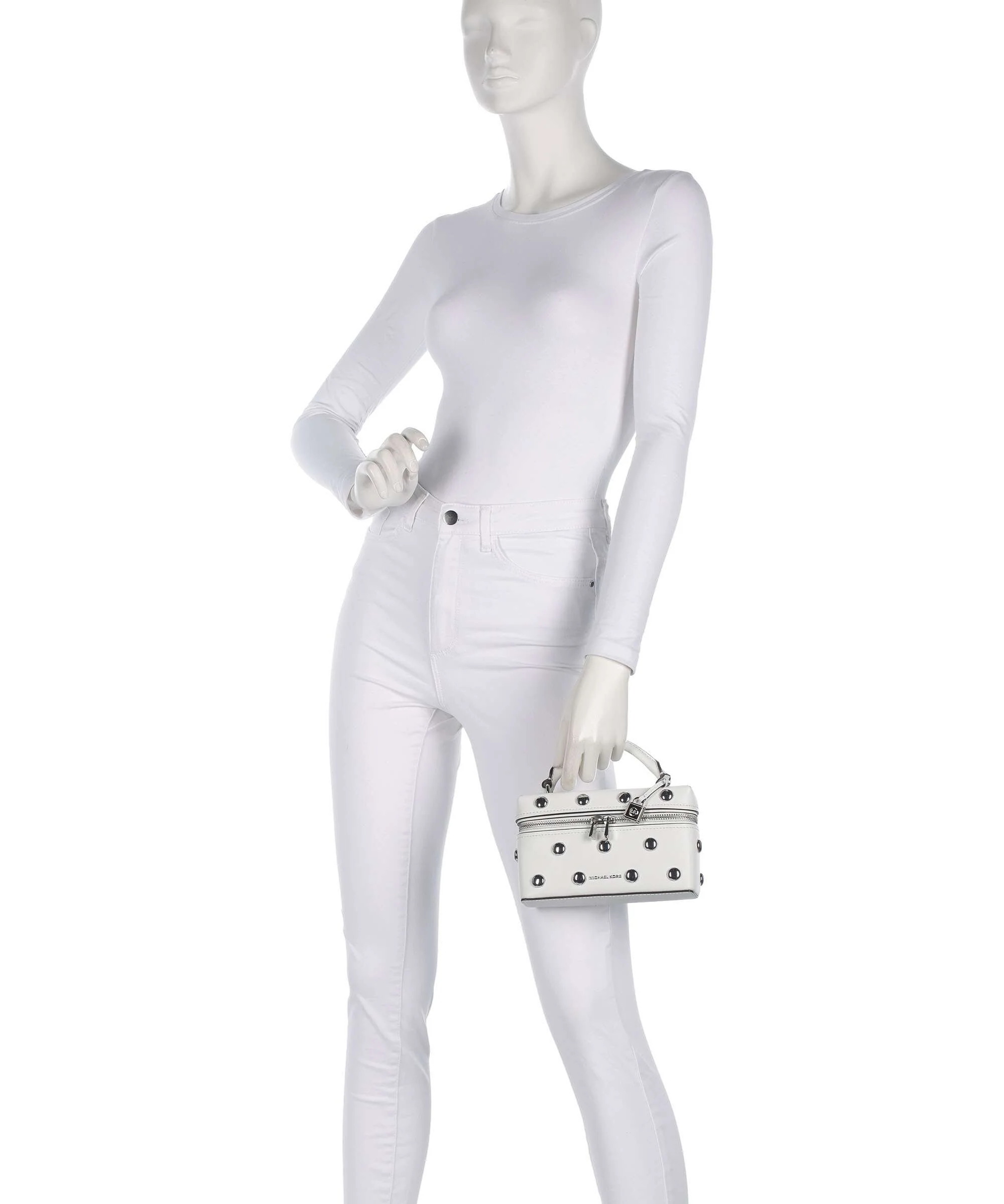 Michael Kors Jana XS Torba przez ramię optic white - Image 3