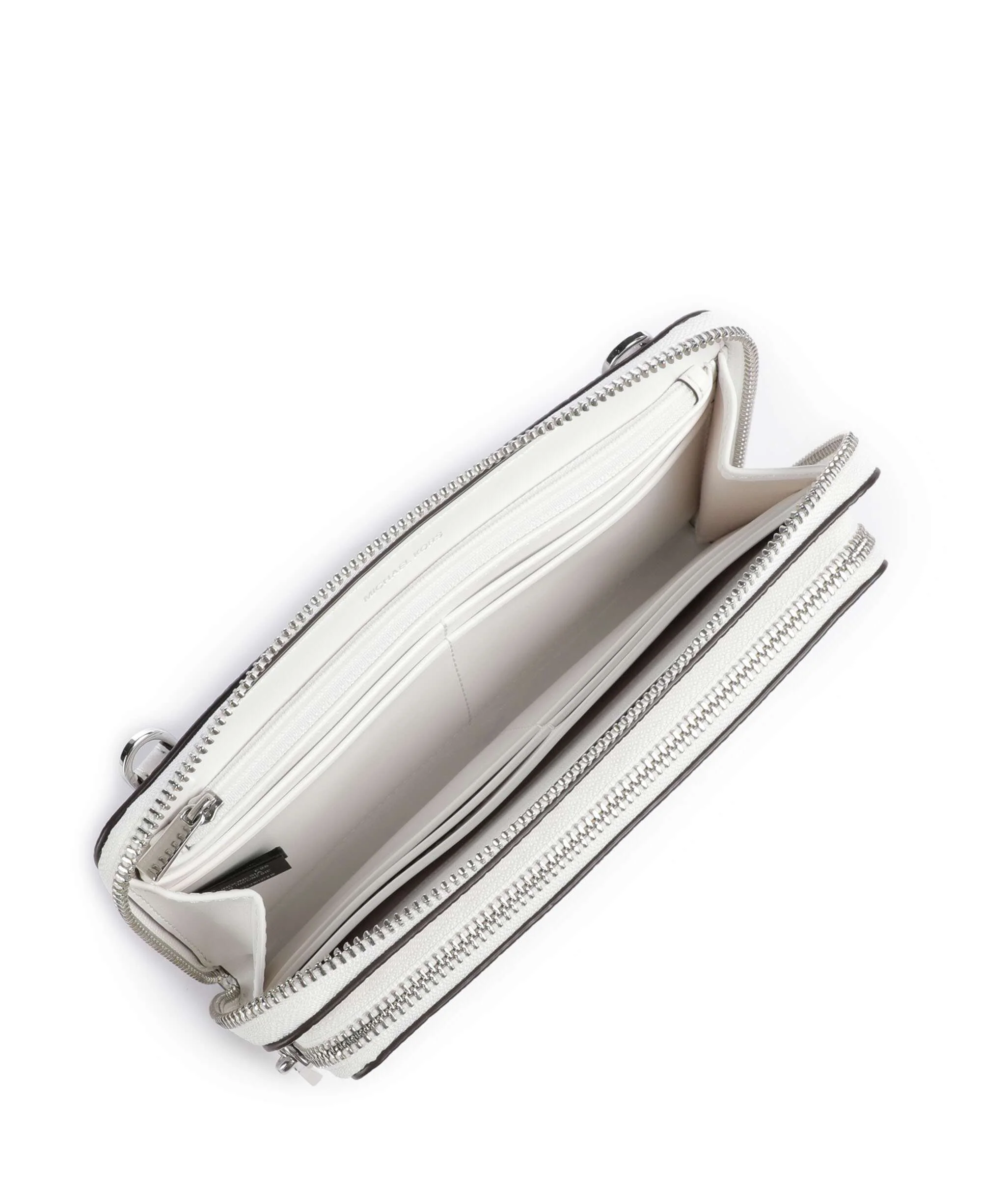 Michael Kors Jet Set Large Continental Torba przez ramię optic white - Image 6