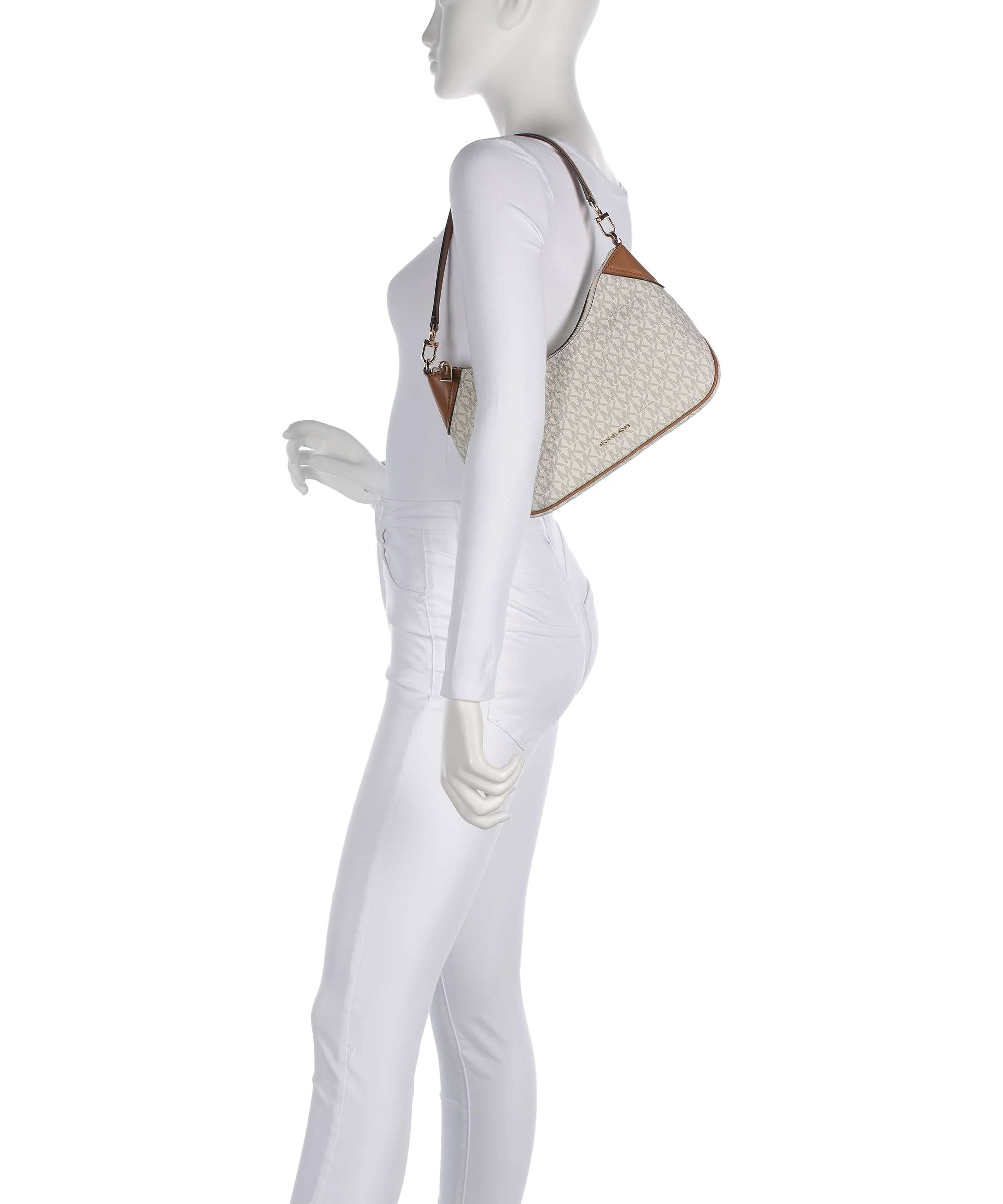 Michael Kors Jet Set Medium Torba na ramię vanilla/acrn - Image 3