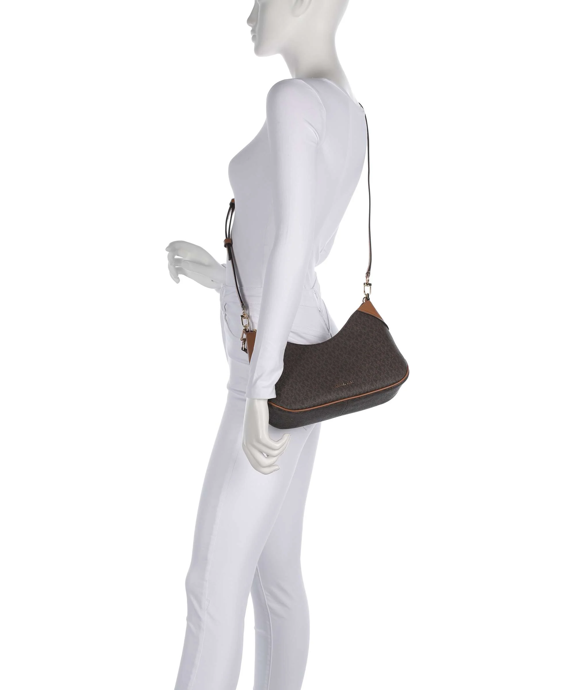 Michael Kors Jet Set Medium Torba na ramię brown/acorn - Image 4