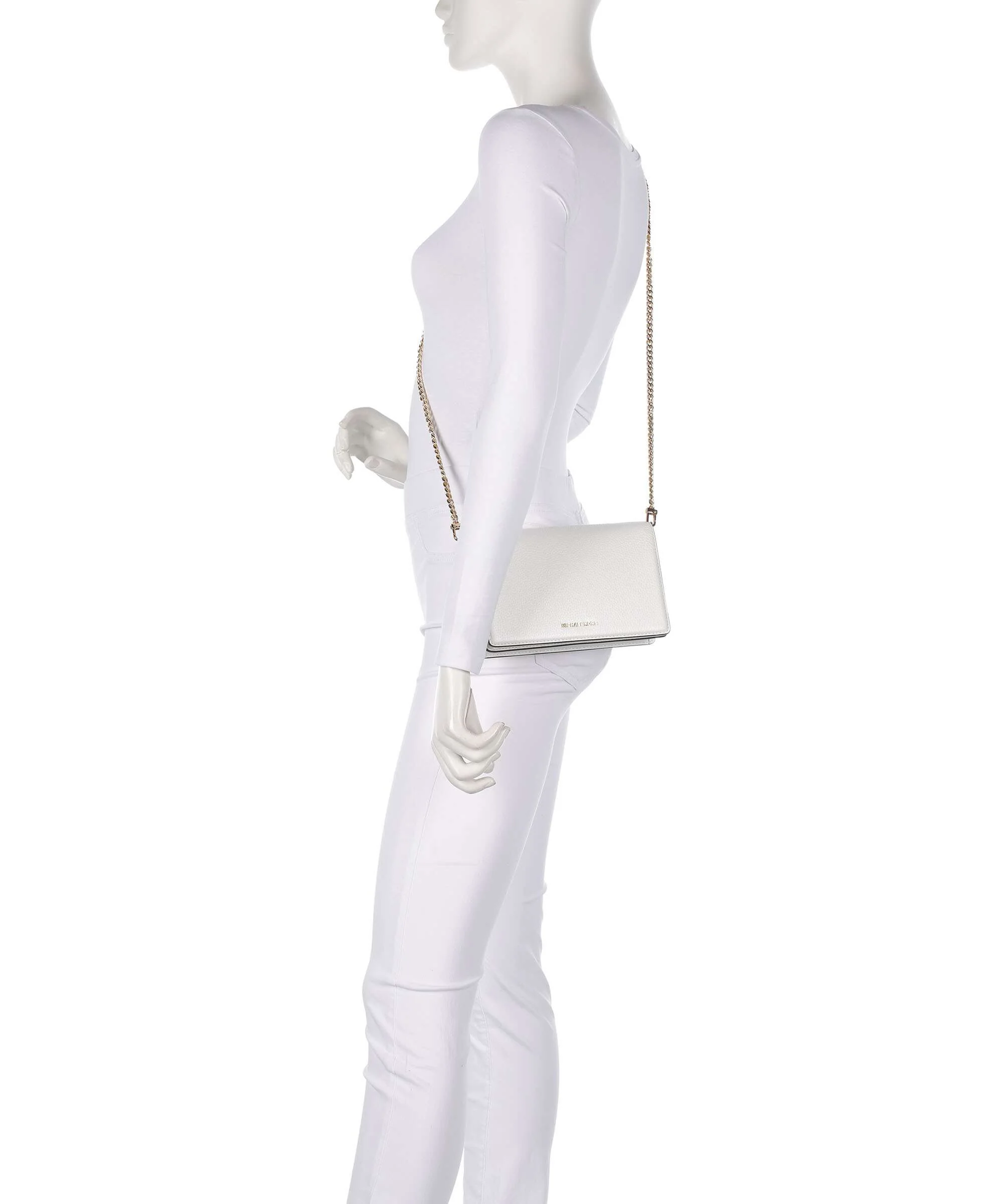 Michael Kors Jet Set Medium Torba przez ramię optic white - Image 3