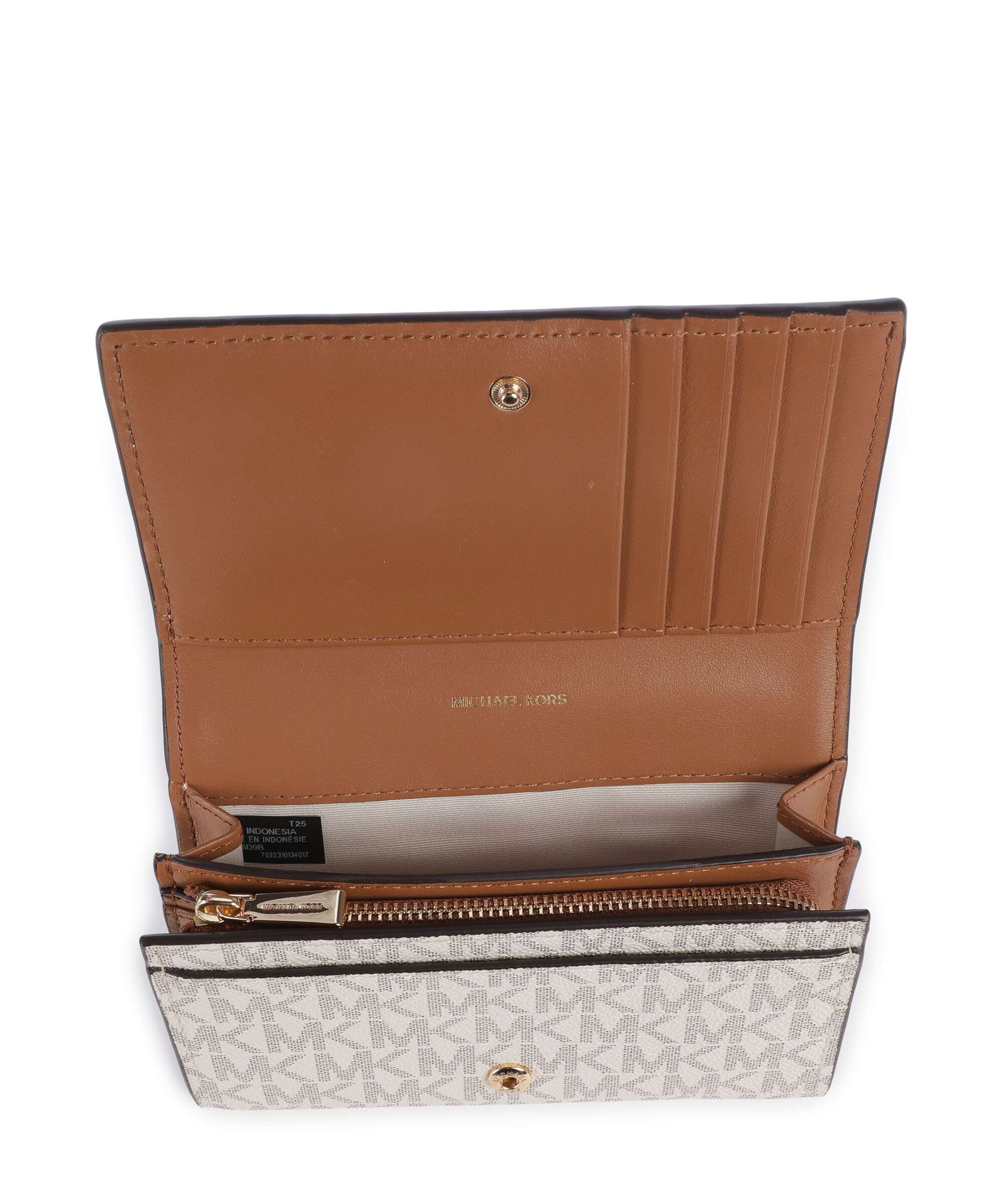Michael Kors Jet Set Portfel vanilla/acorn - Image 2