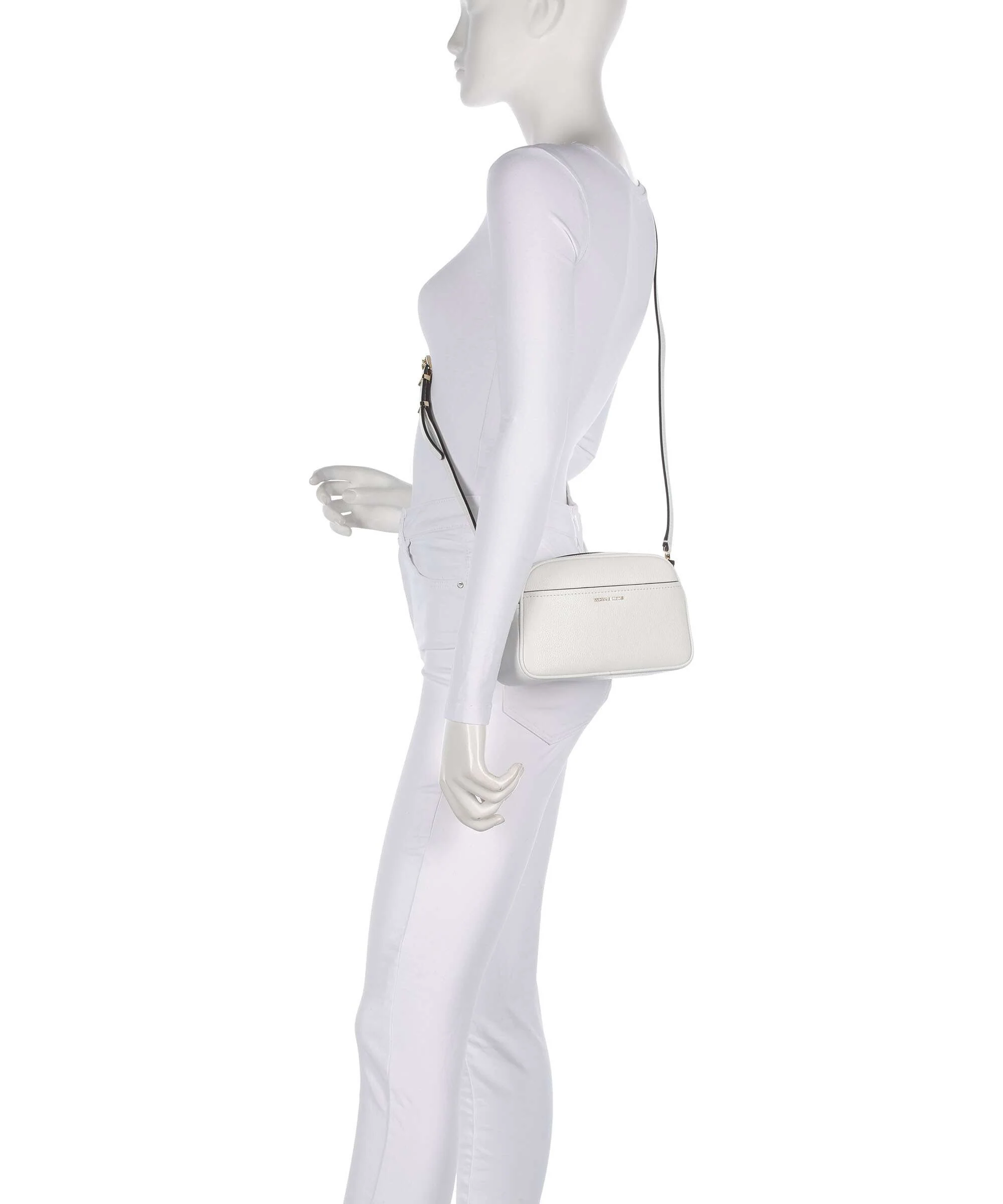 Michael Kors Jet Set Small Torba przez ramię optic white - Image 3