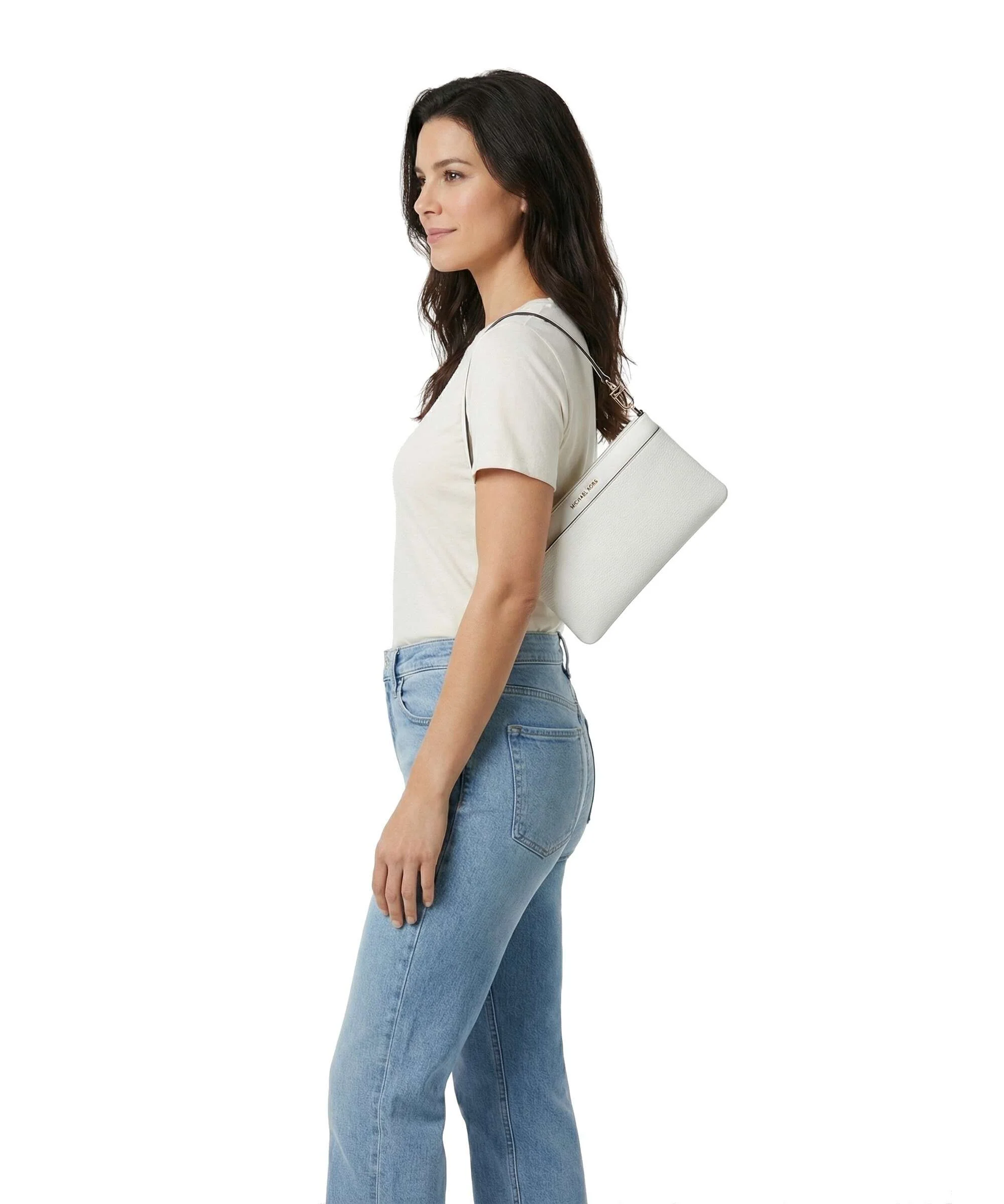 Michael Kors Jet Set Torba na ramię optic white - Image 3