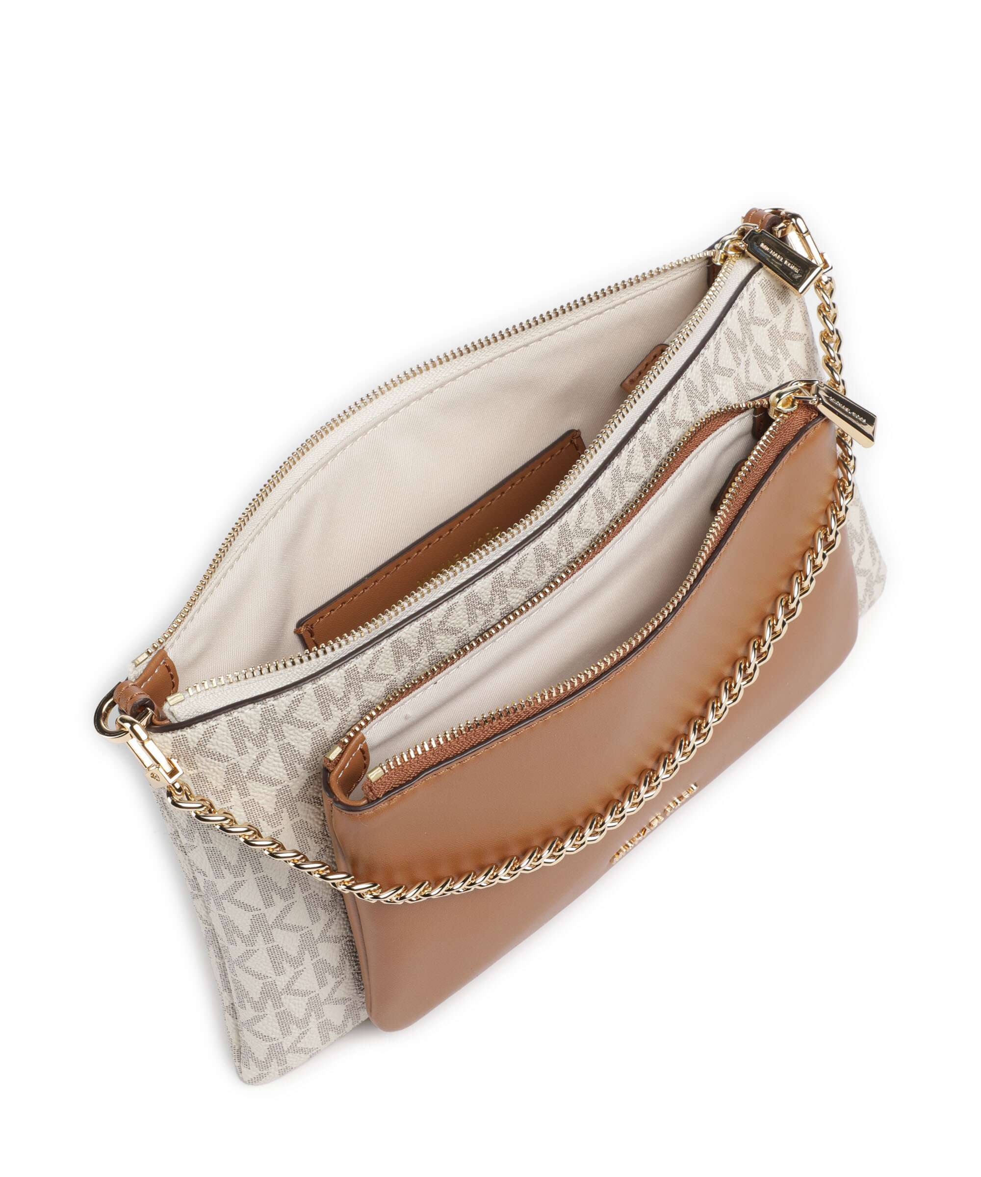 Michael Kors Jet Set Torba przez ramię vanilla/acorn - Image 6