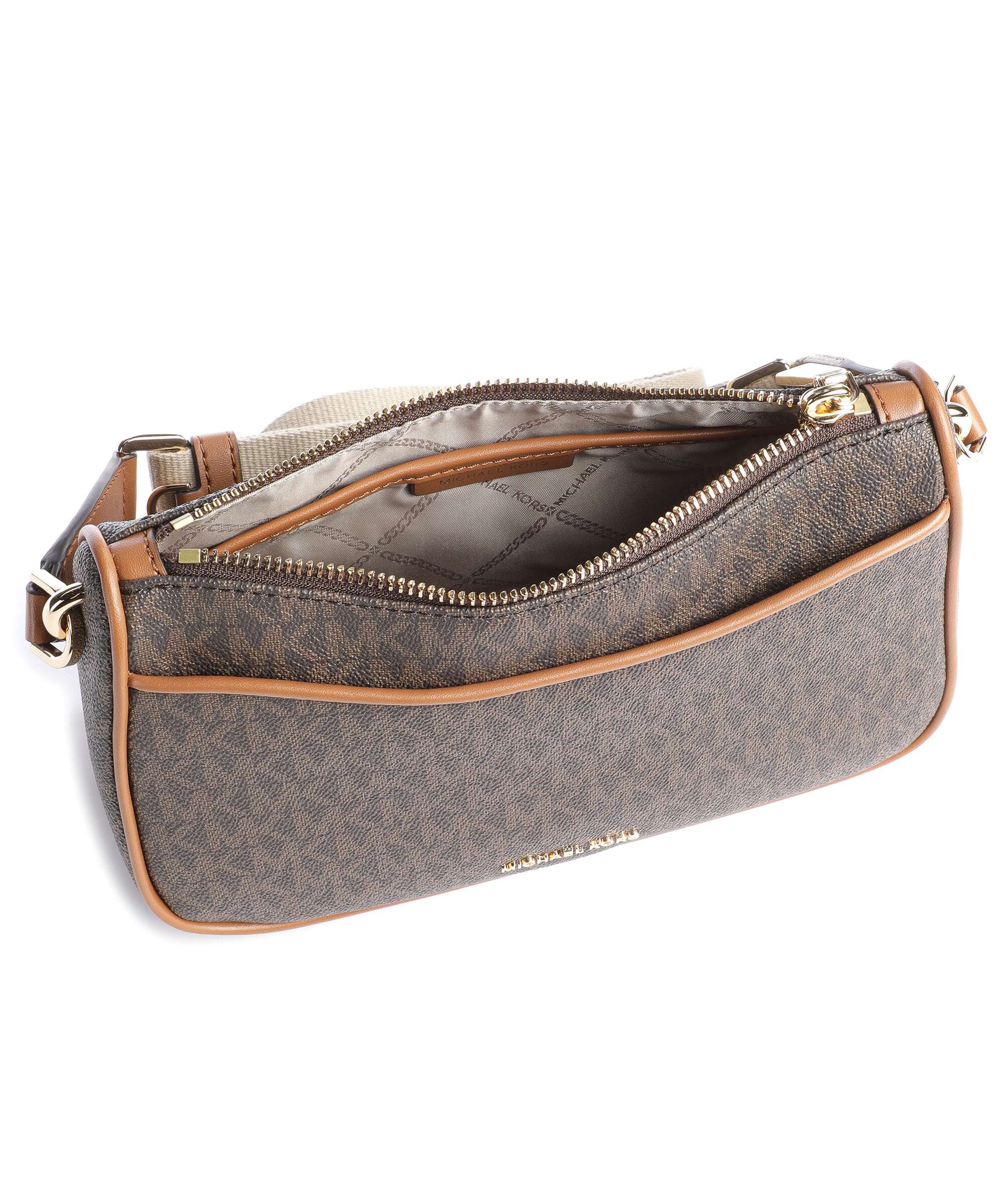 Michael Kors Jet Set Torba przez ramię brown/acorn - Image 6
