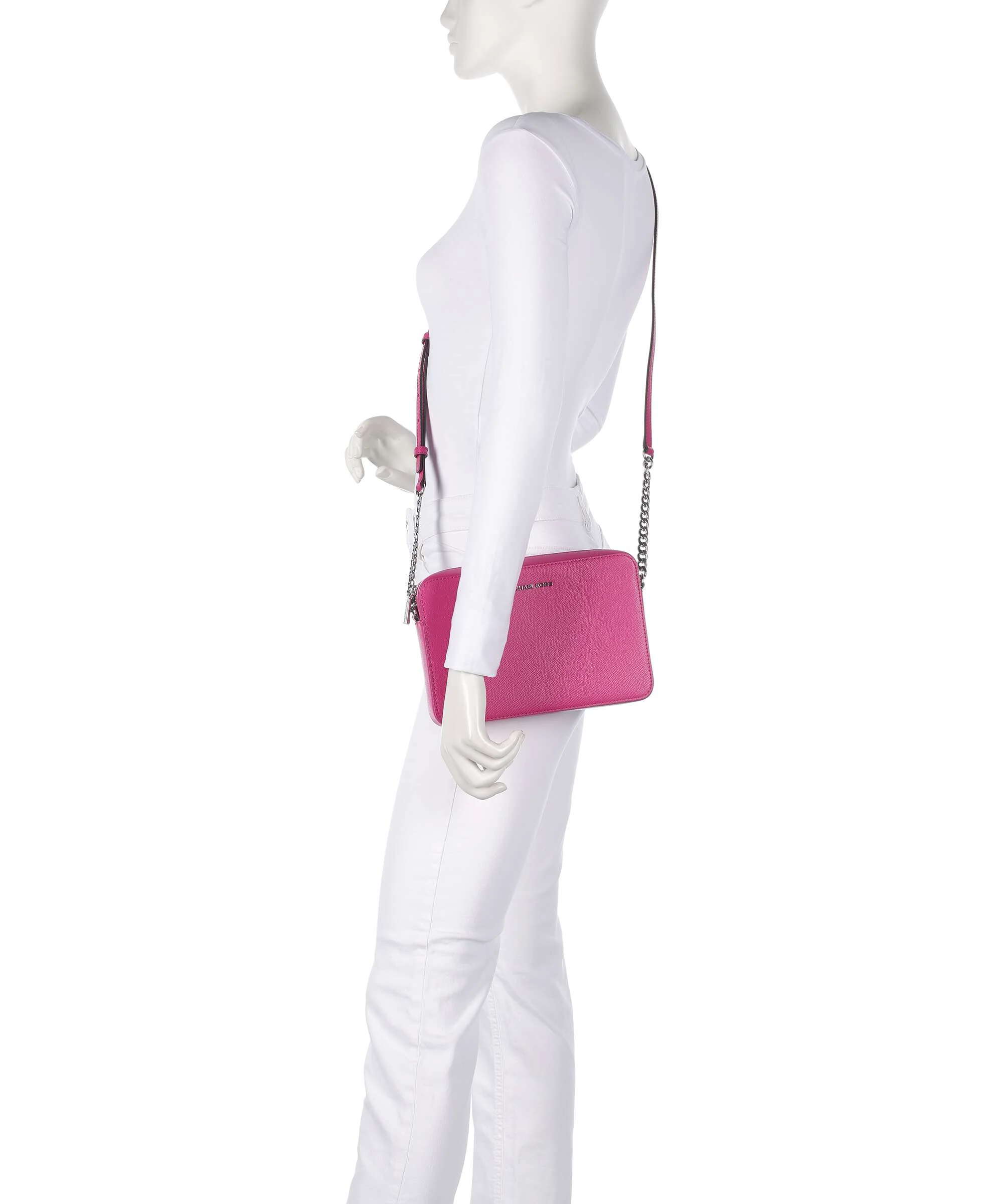 Michael Kors Jet Set Torba przez ramię wild berry - Image 3