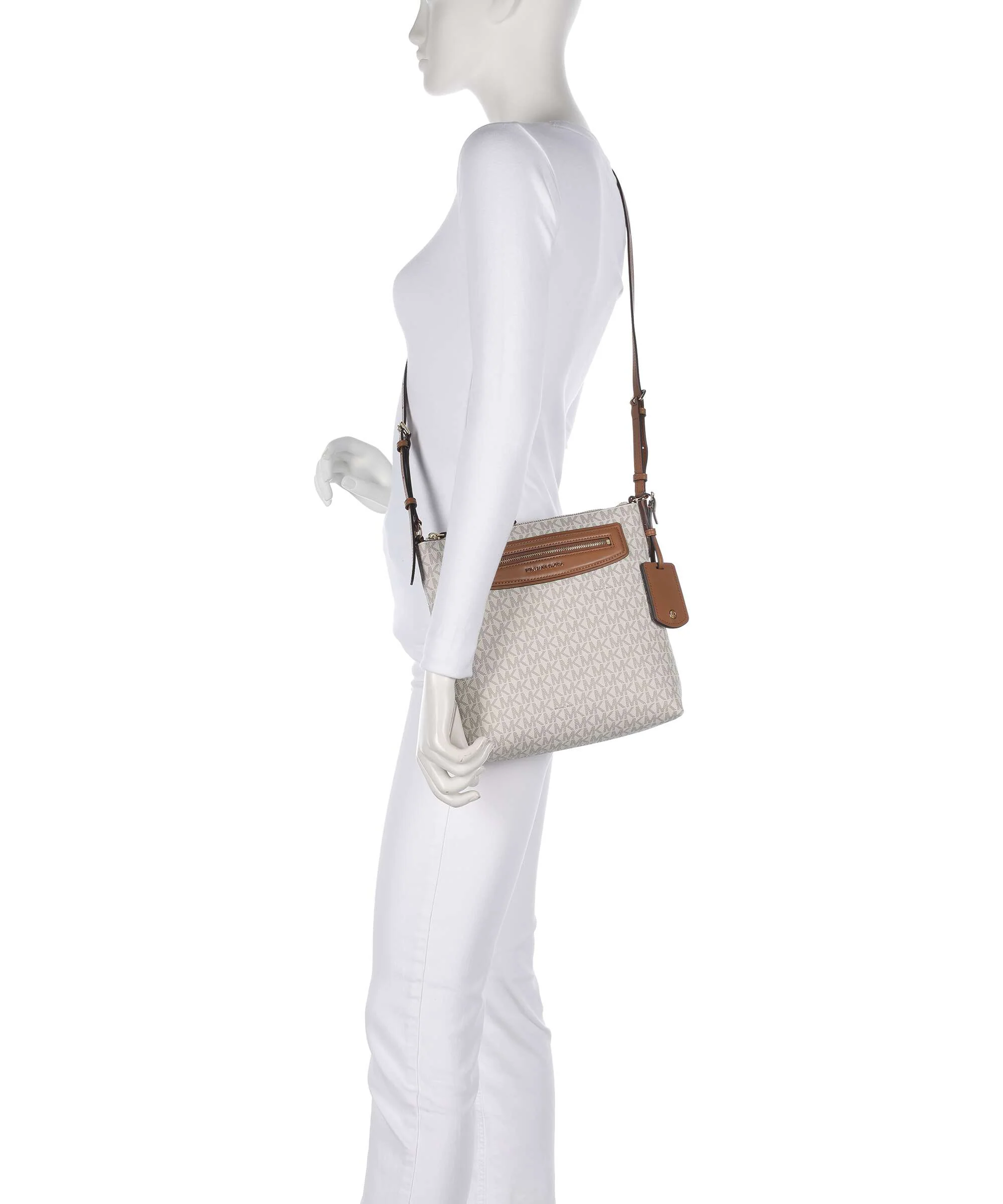 Michael Kors Jet Set Travel Large Torba przez ramię vanilla/acrn - Image 3