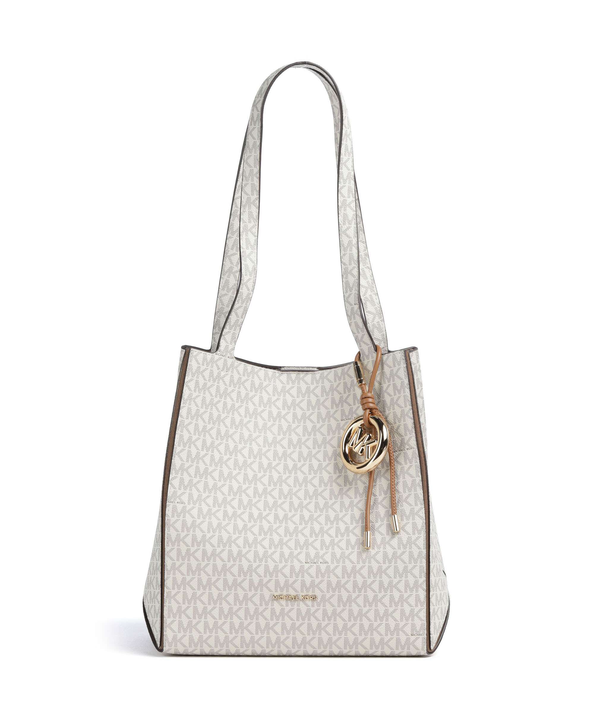 Michael Kors Jordi Medium Torba na zakupy vanilla/acorn - Image 2