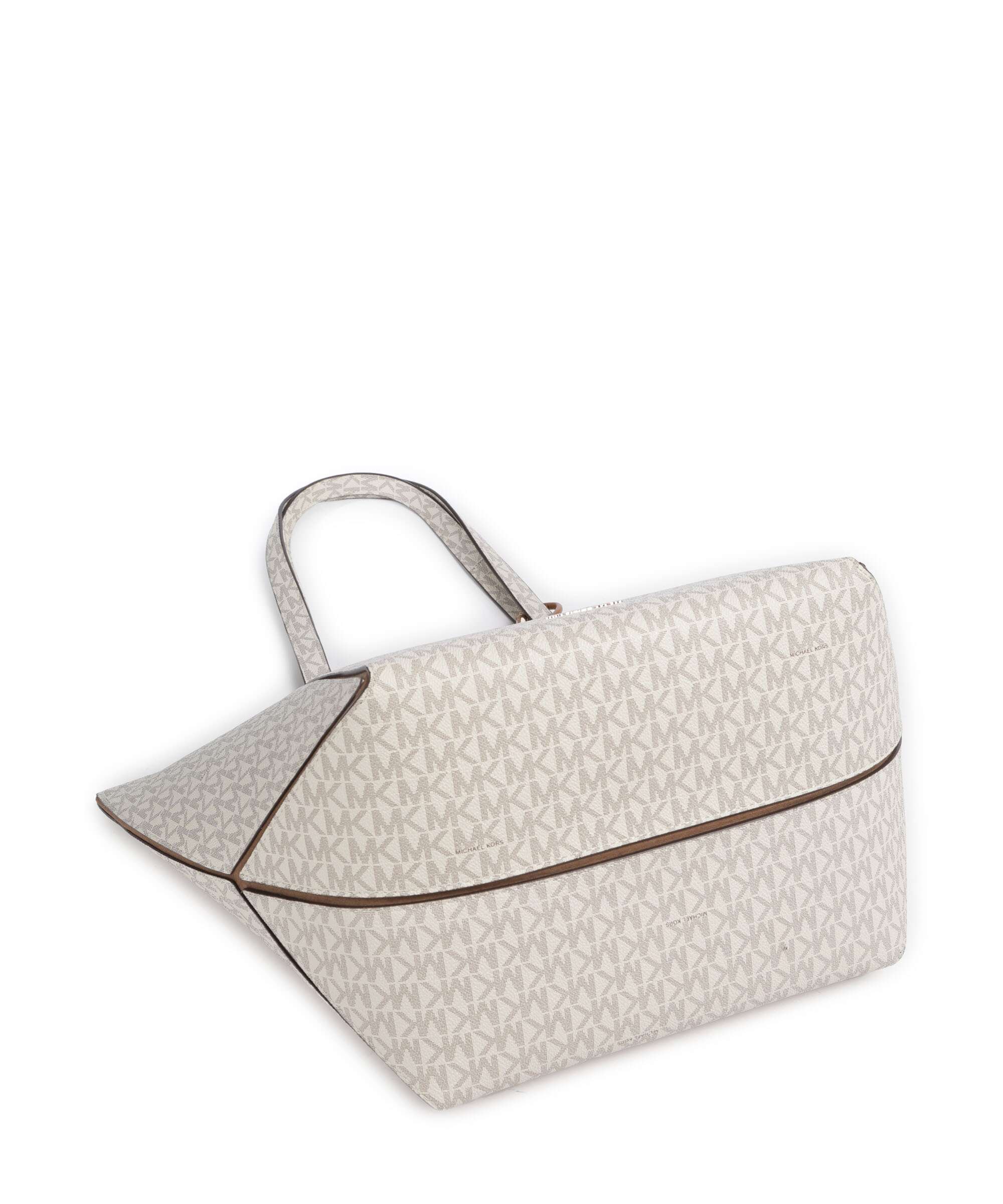 Michael Kors Jordi Medium Torba na zakupy vanilla/acorn - Image 5