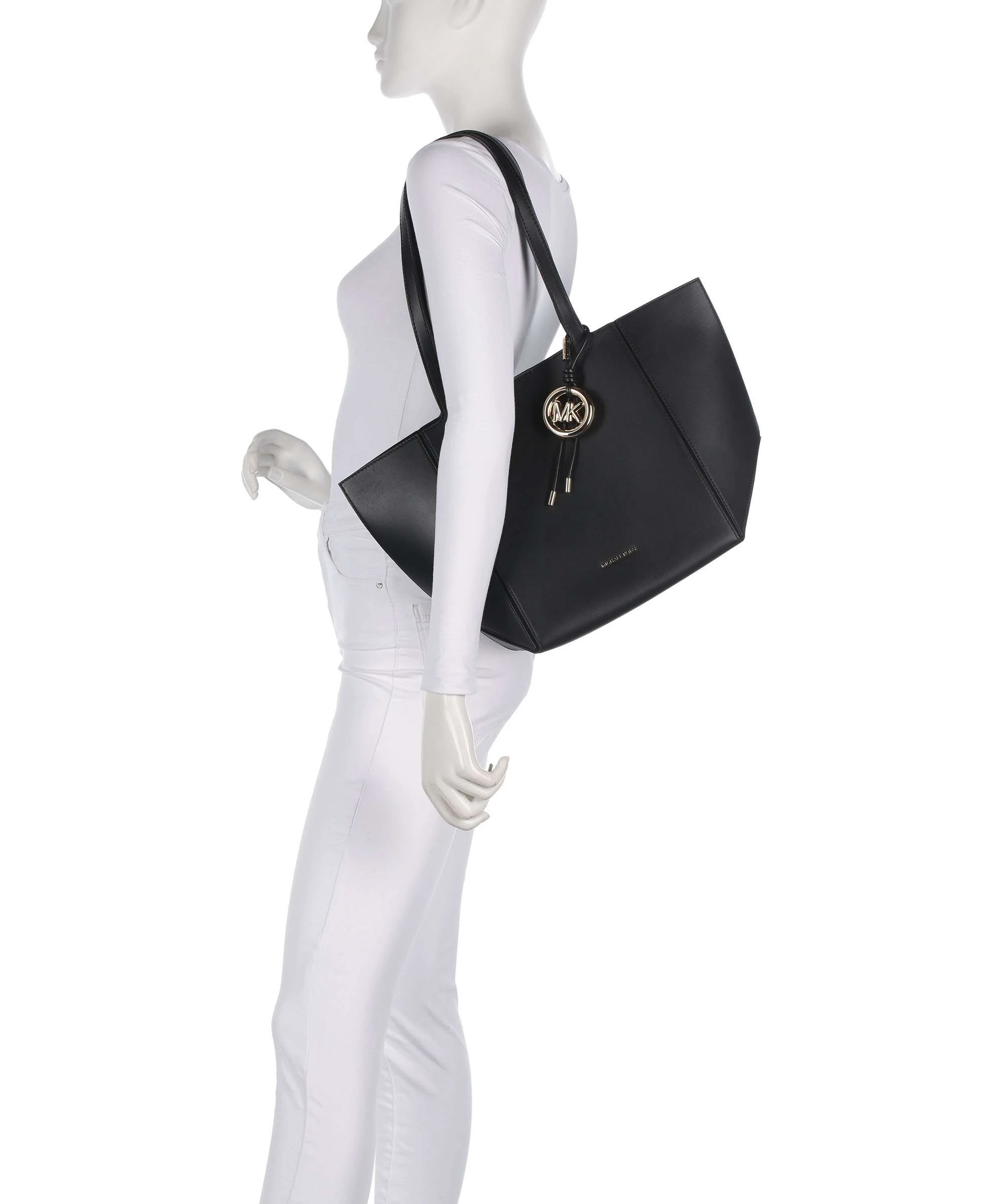 Michael Kors Jordi Medium Torba na zakupy black - Image 3