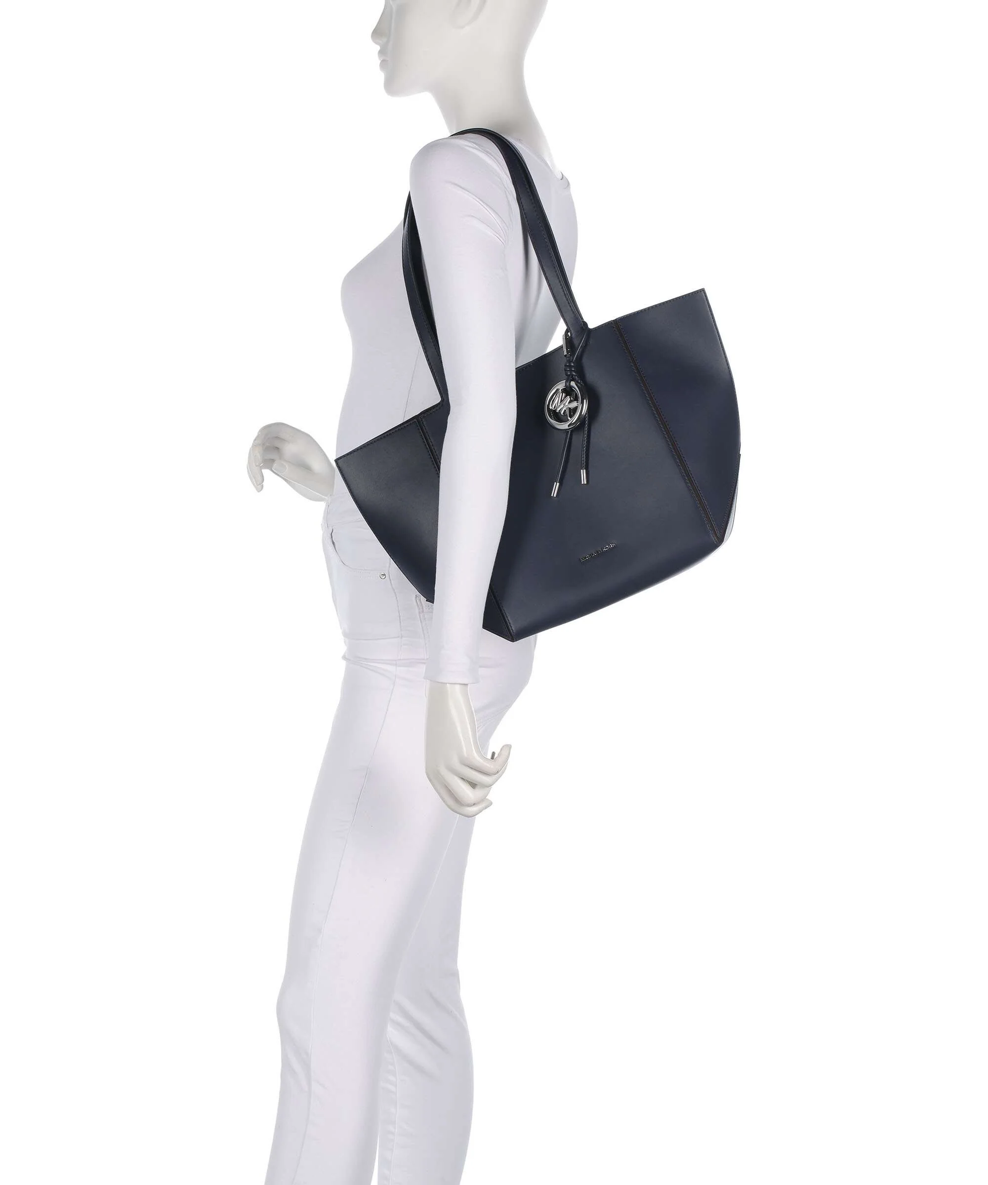 Michael Kors Jordi Medium Torba na zakupy dress blues - Image 3