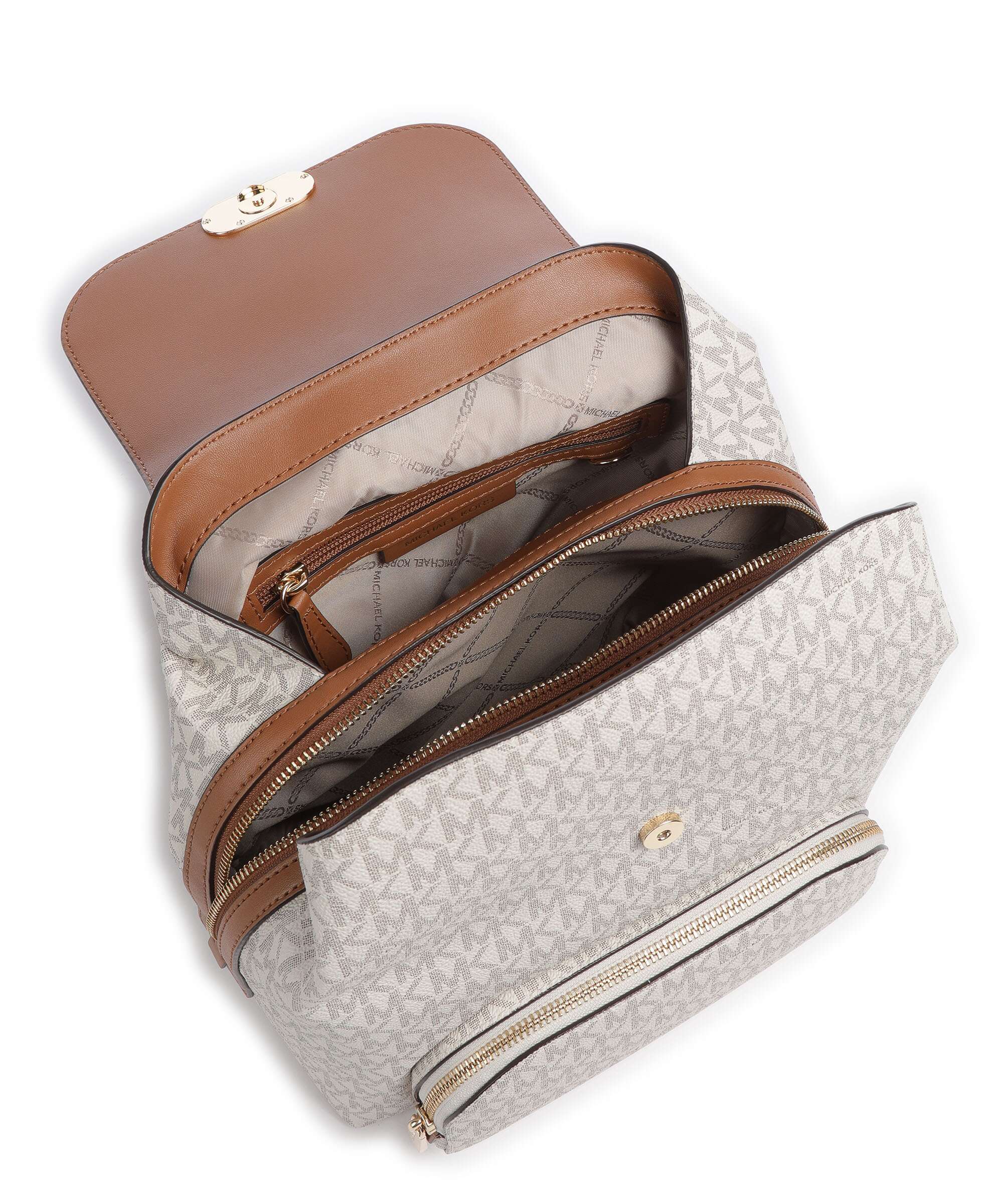 Michael Kors Kensington Plecak vanilla/acorn - Image 5
