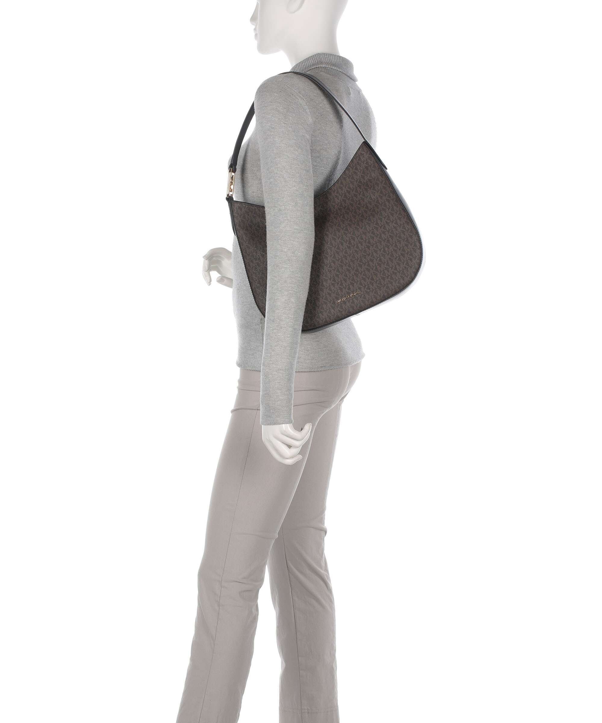 Michael Kors Kensington Torebka worek brown/black - Image 3