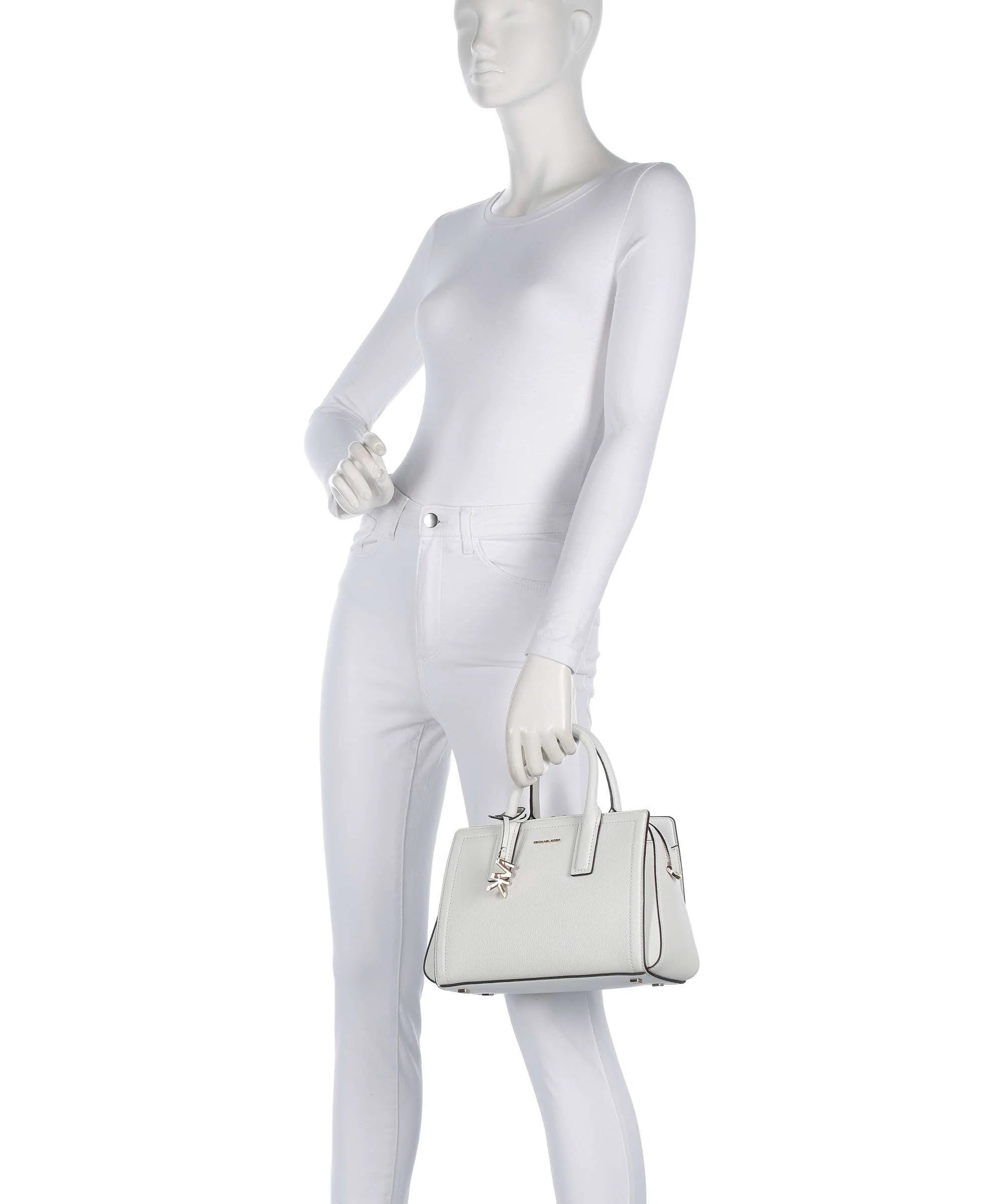 Michael Kors Laila Small Torebka optic white - Image 3