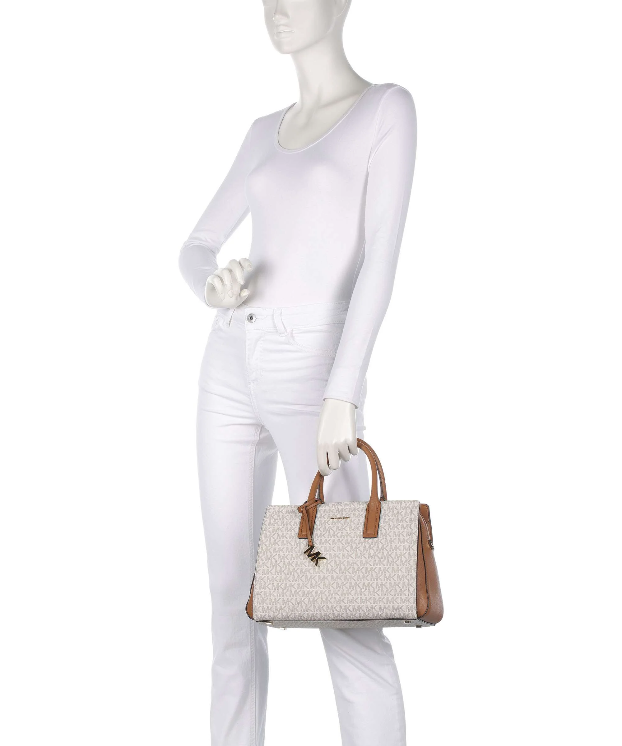 Michael Kors Laila Torebka vanilla/acorn - Image 3