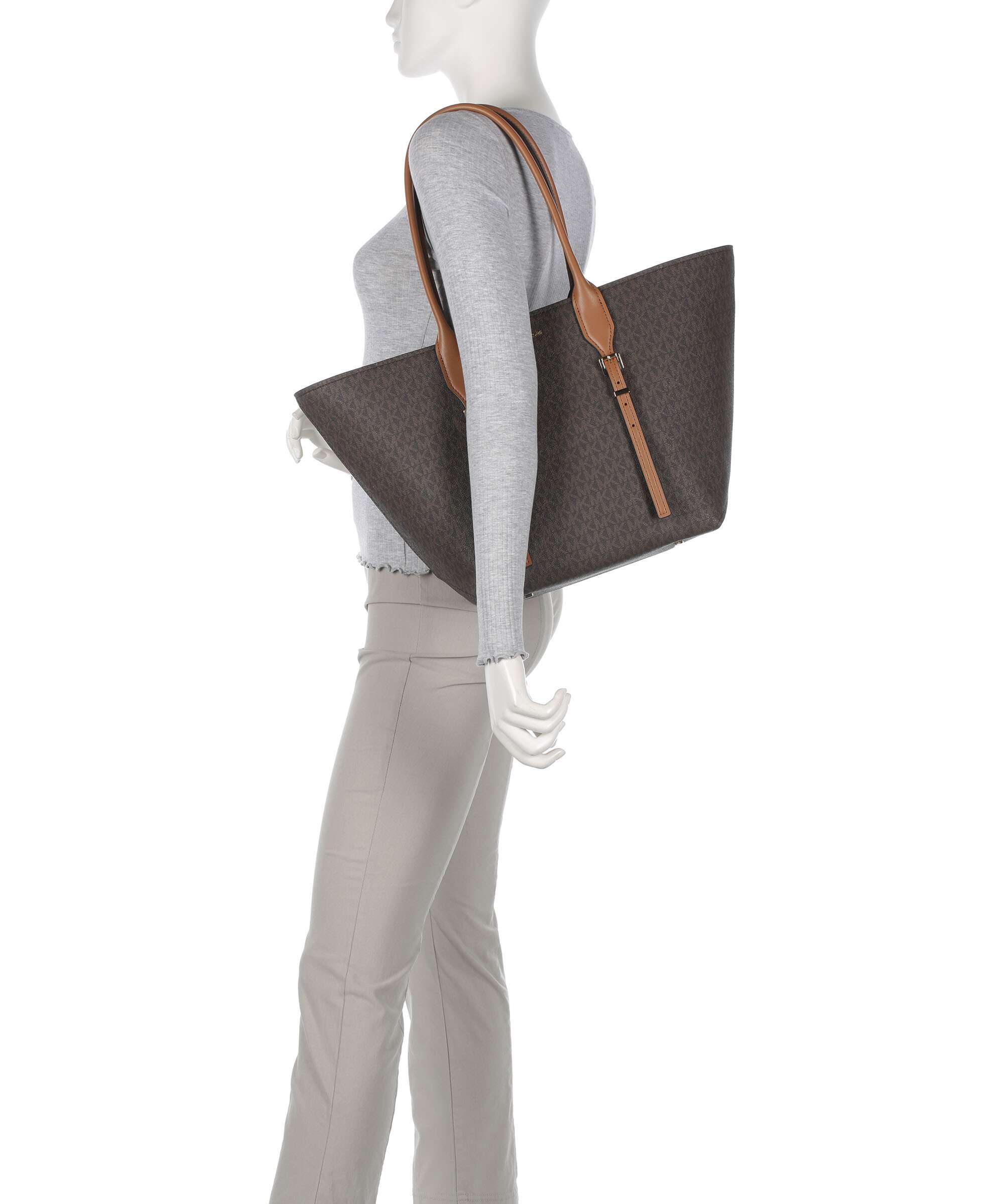 Michael Kors Moore Torba na zakupy brown/acorn - Image 3
