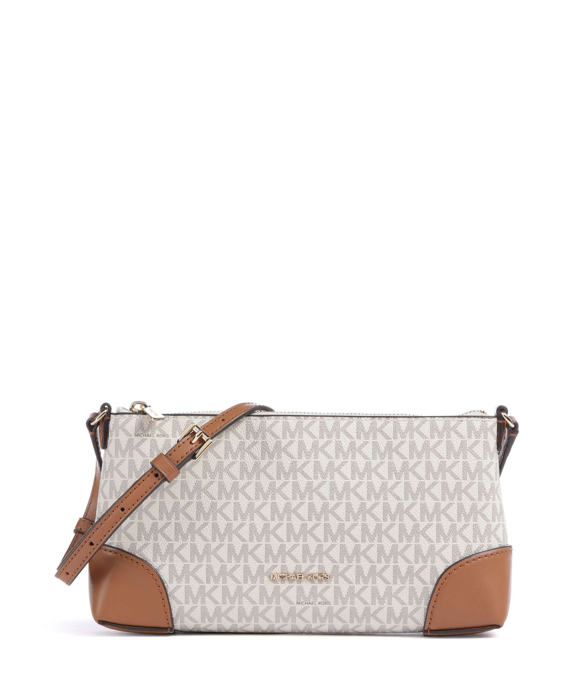 Michael Kors Murphy Small Torba przez ramię vanilla/acorn