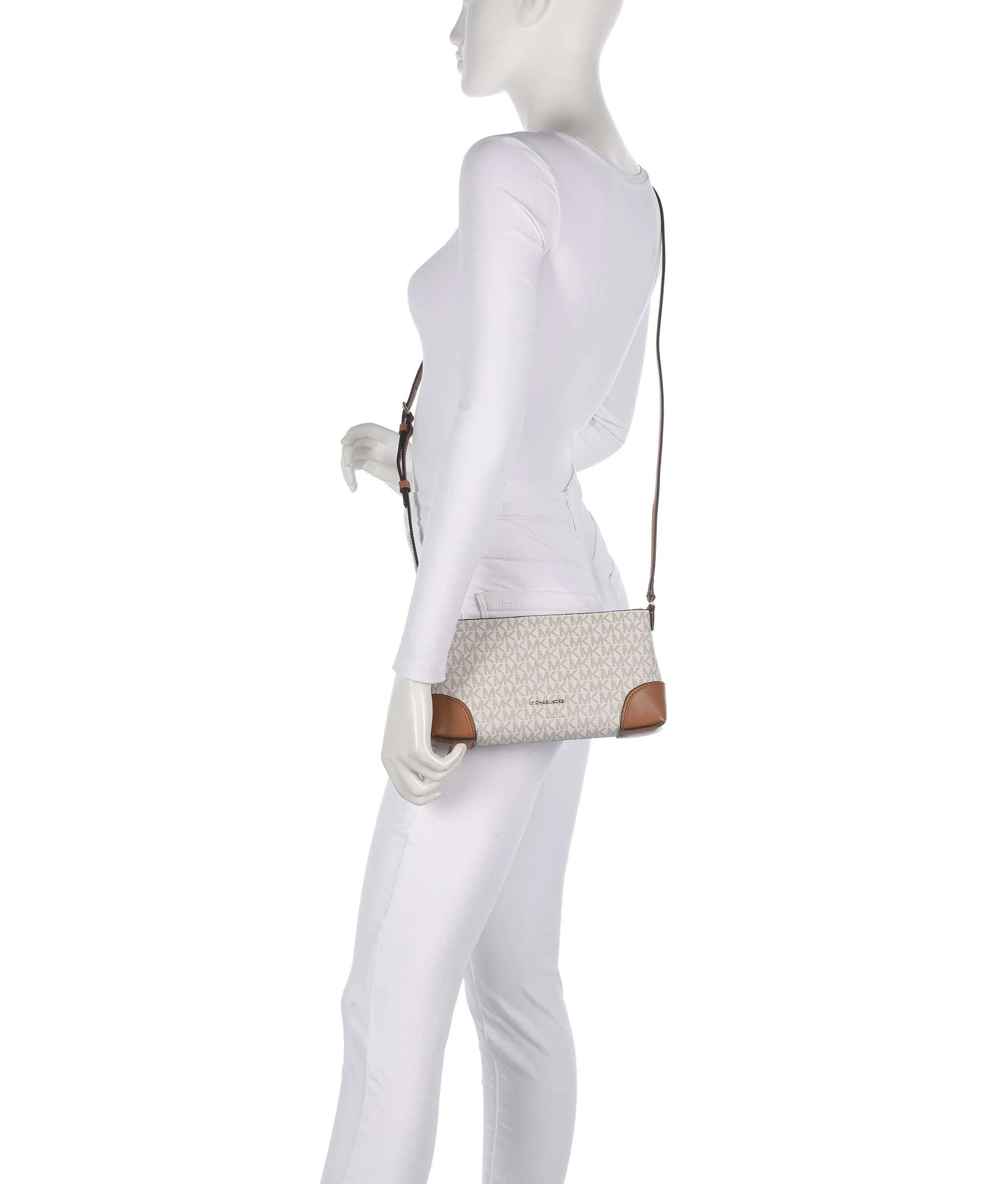 Michael Kors Murphy Small Torba przez ramię vanilla/acorn - Image 3