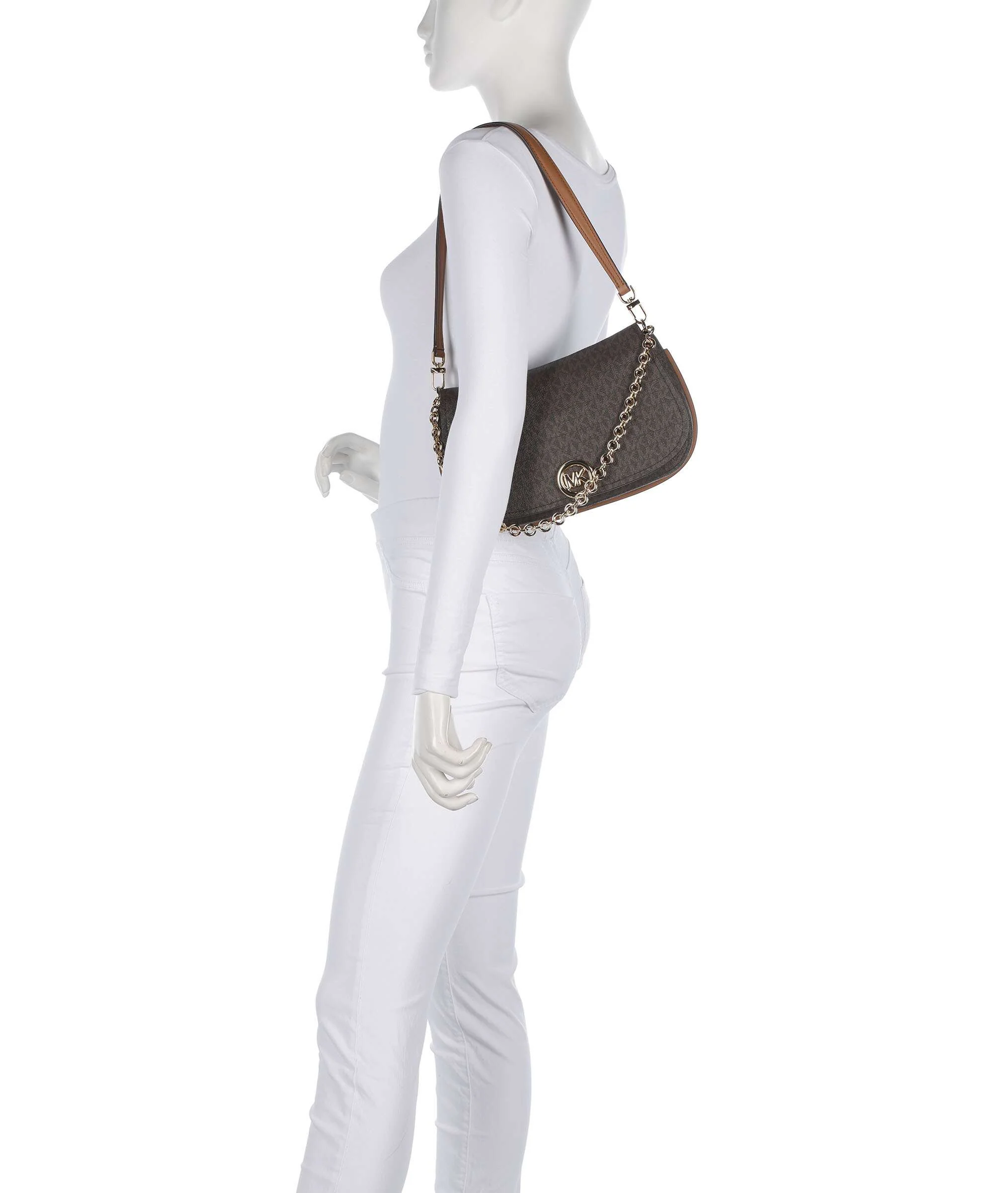 Michael Kors Nolita Medium Torba na ramię brown/acorn - Image 3