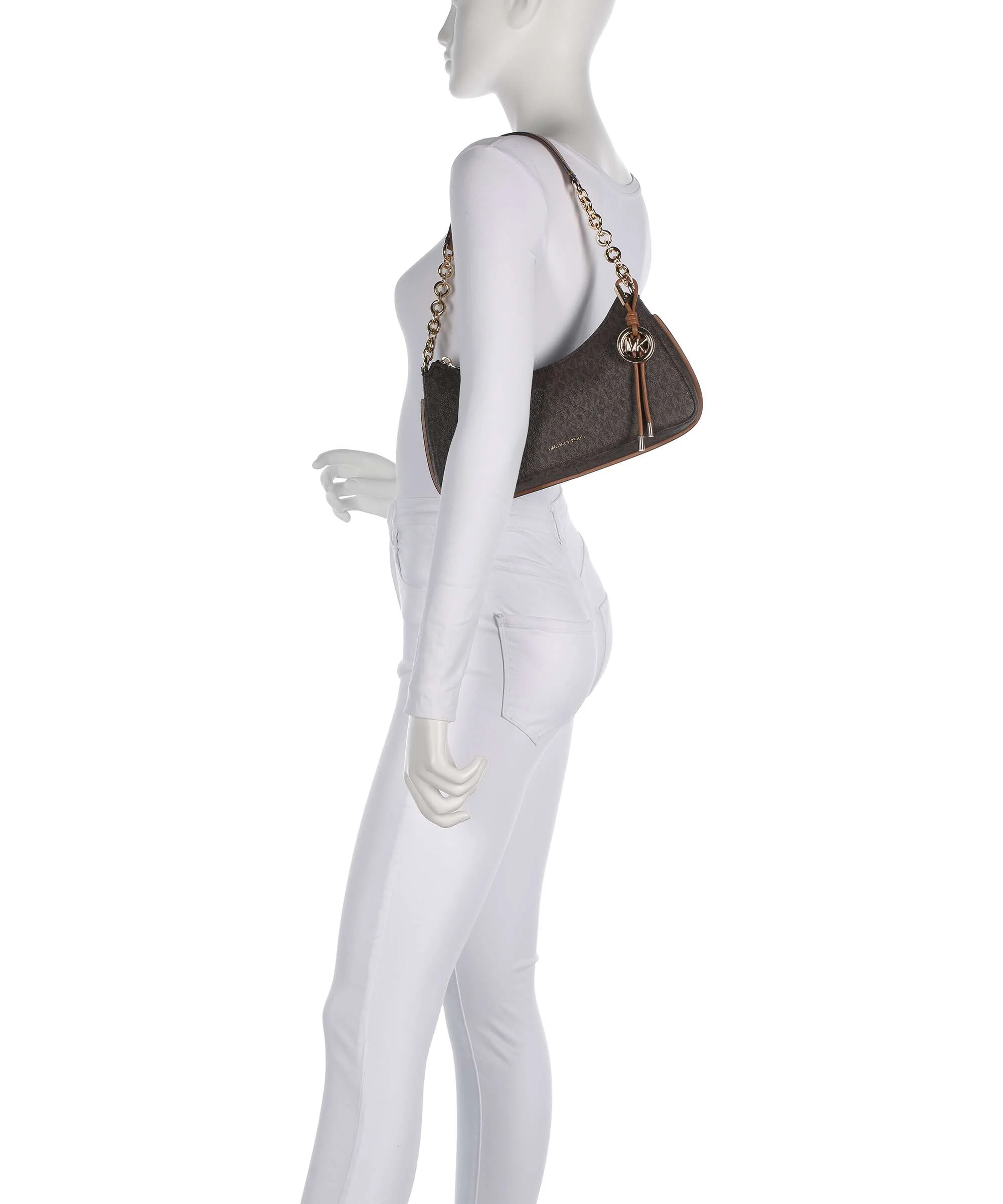 Michael Kors Nolita Medium Torba na ramię brown/acorn - Image 3