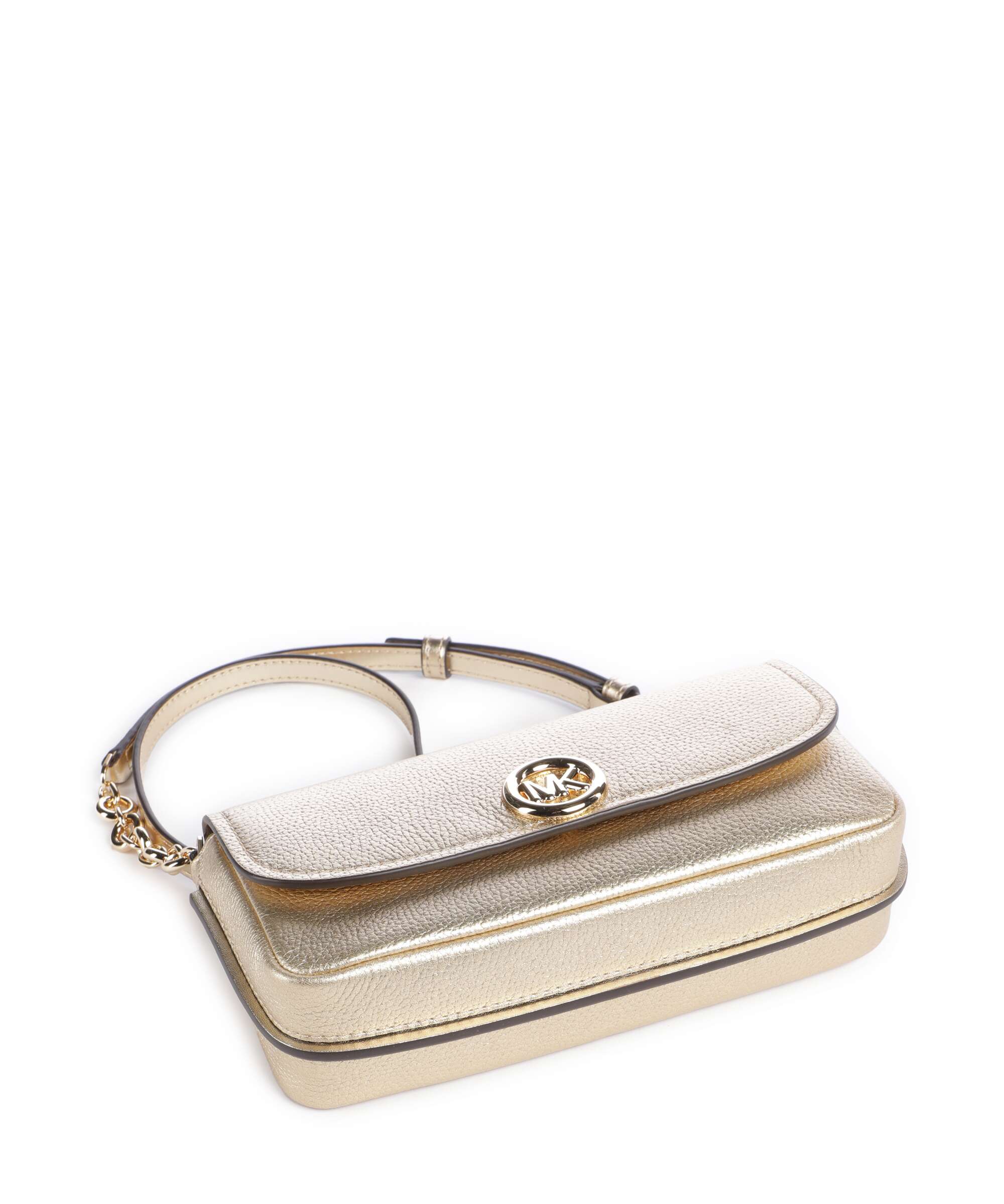 Michael Kors Nolita Small Torba przez ramię pale gold - Image 5