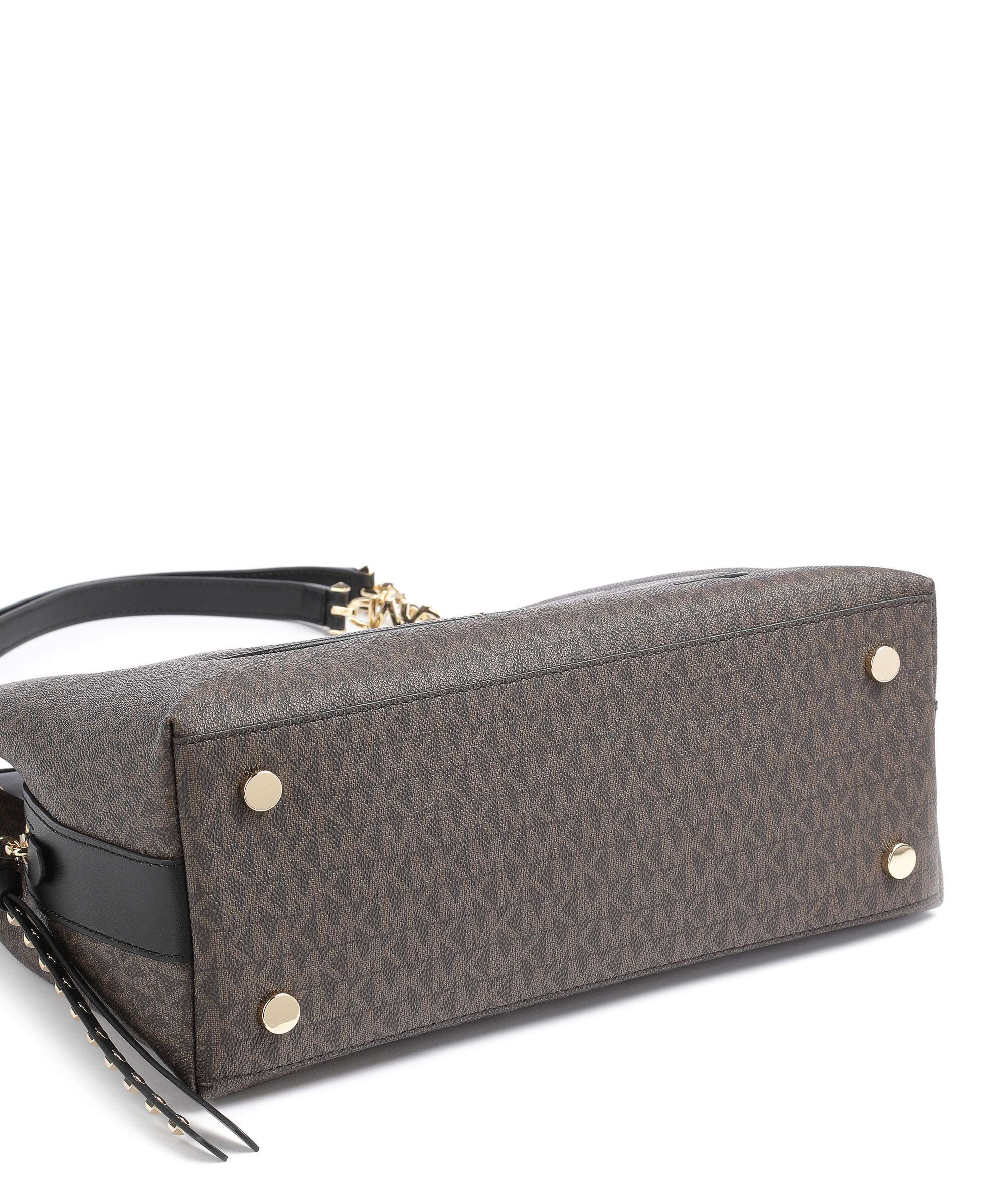 Michael Kors Piper Torebka worek brown/black - Image 4