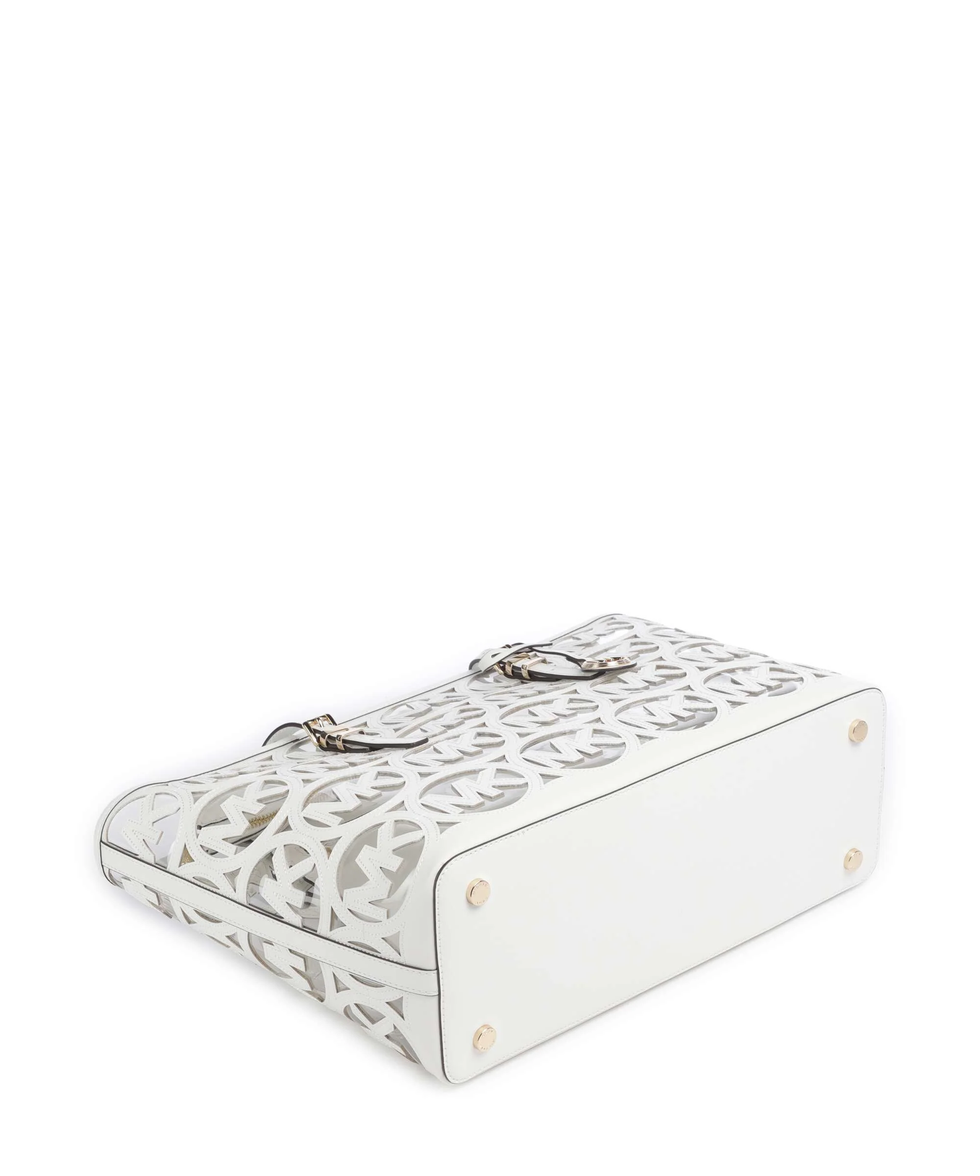 Michael Kors Quinn Large Torba na zakupy optic white - Image 5
