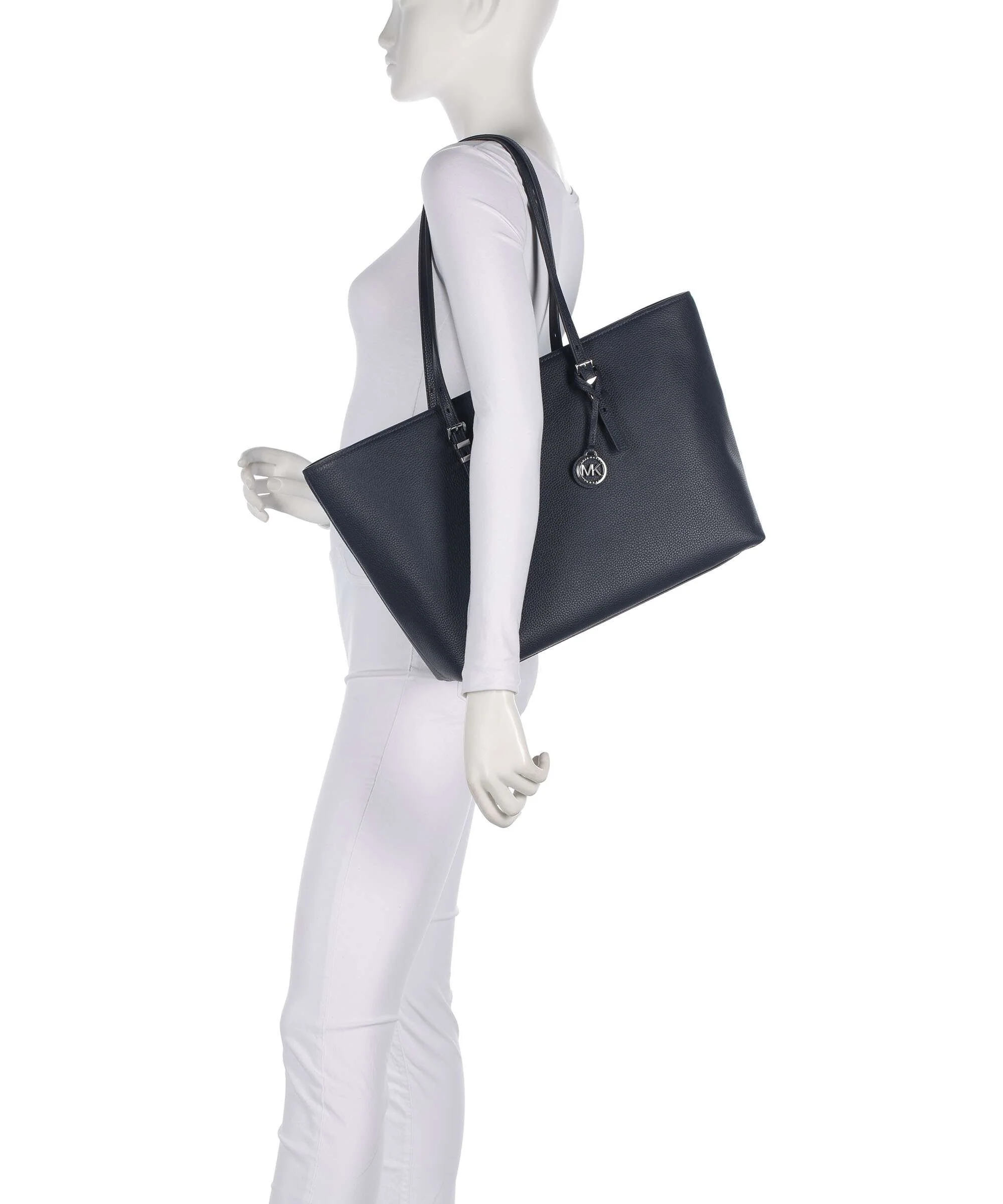 Michael Kors Quinn Large Torba na zakupy dress blues - Image 3