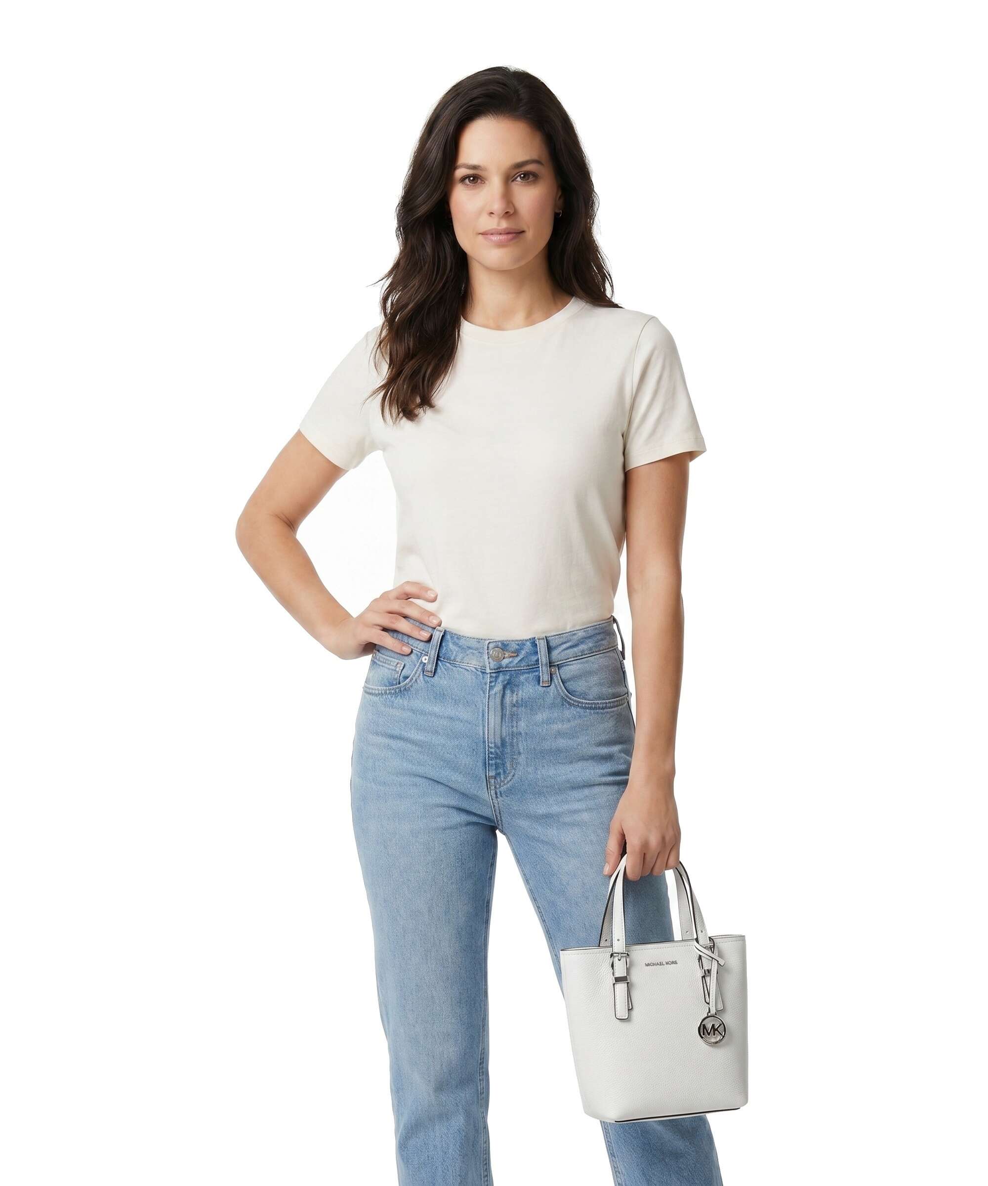 Michael Kors Quinn XS Torebka optic white - Image 3