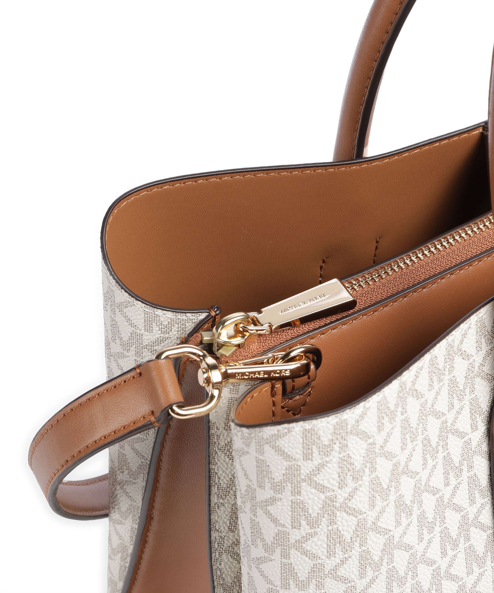 Michael Kors Ruthie Torebka vanilla/acorn - Image 4