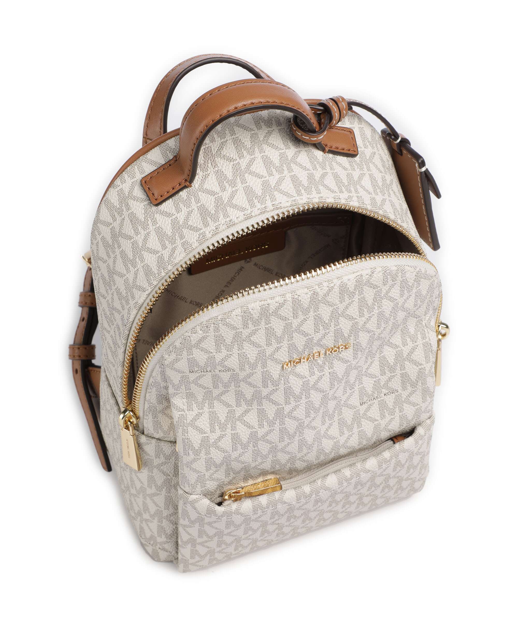 Michael Kors Sable XS Plecak vanilla/acorn - Image 5