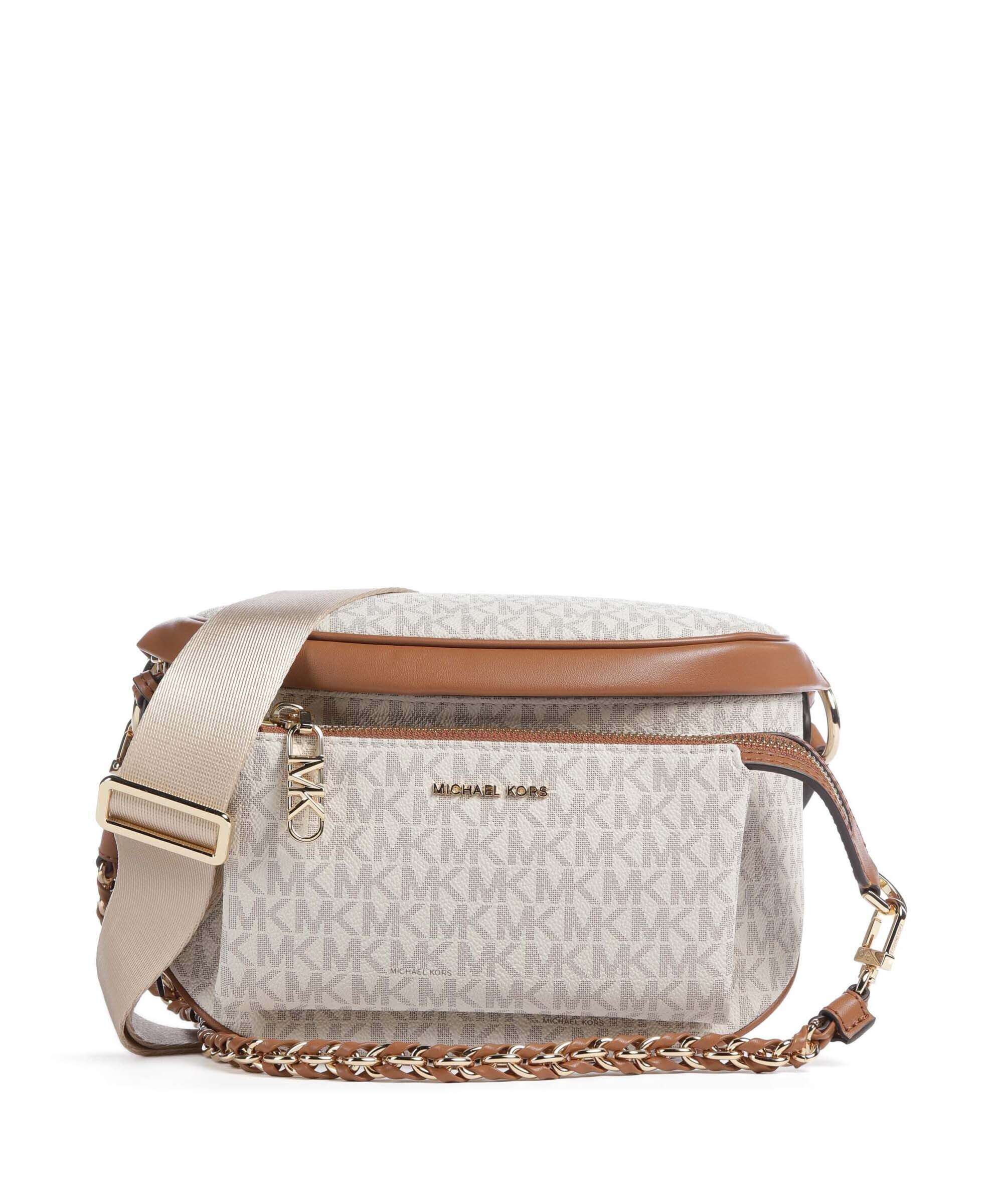 Michael Kors Slater Torba przez ramię vanilla/acorn