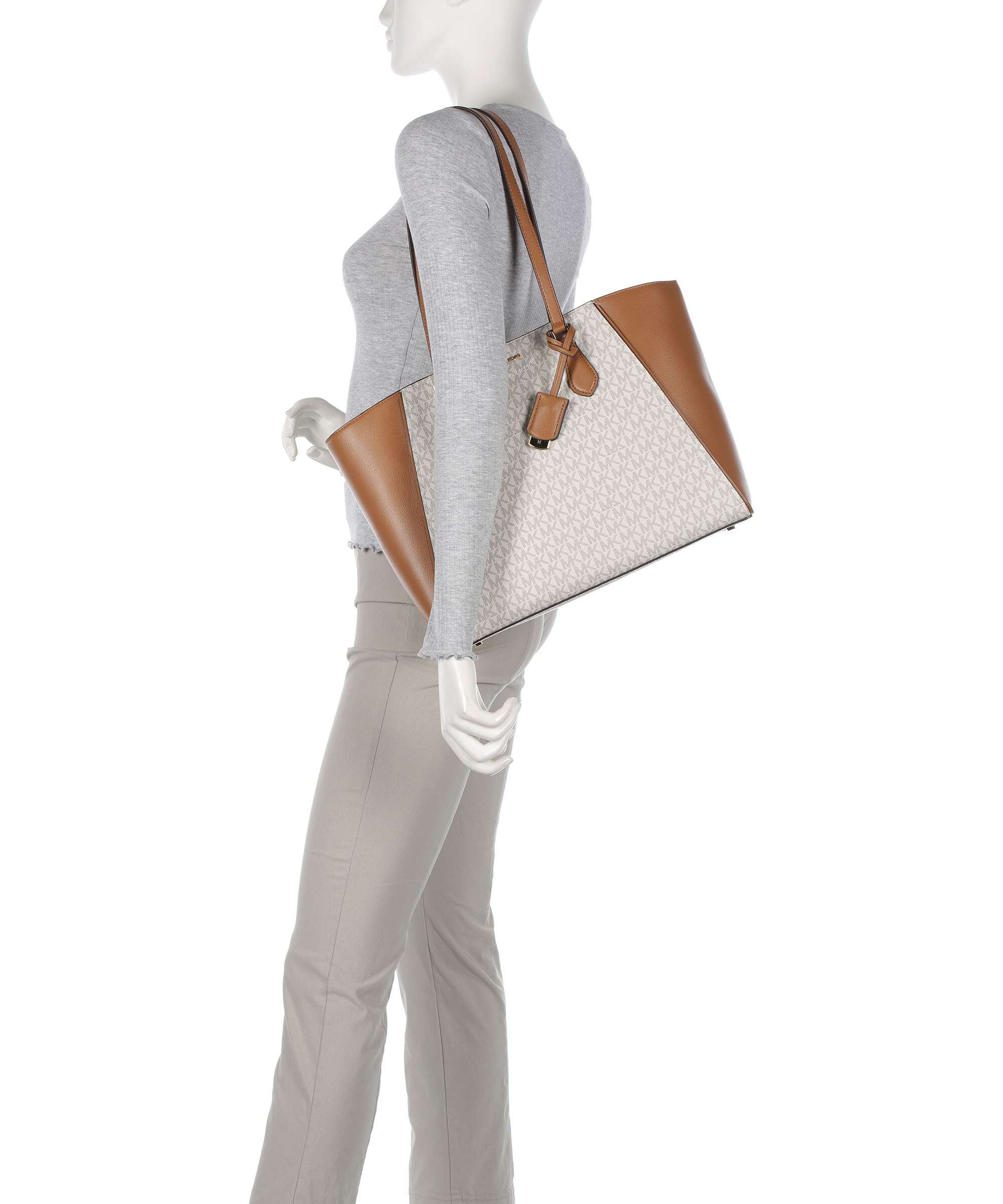 Michael Kors Taryn Torba na zakupy vanilla/acorn - Image 3