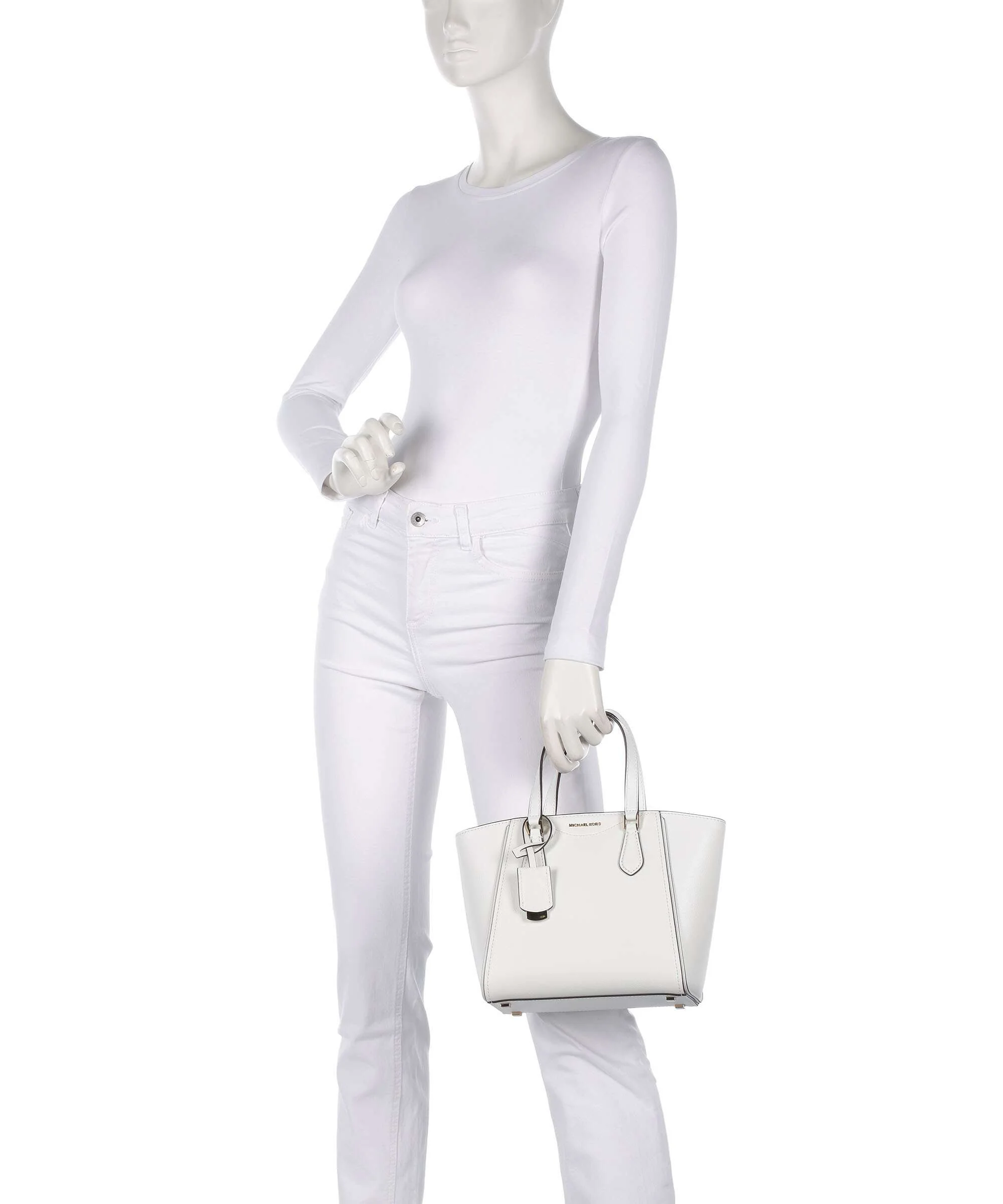 Michael Kors Taryn Torebka optic white - Image 3