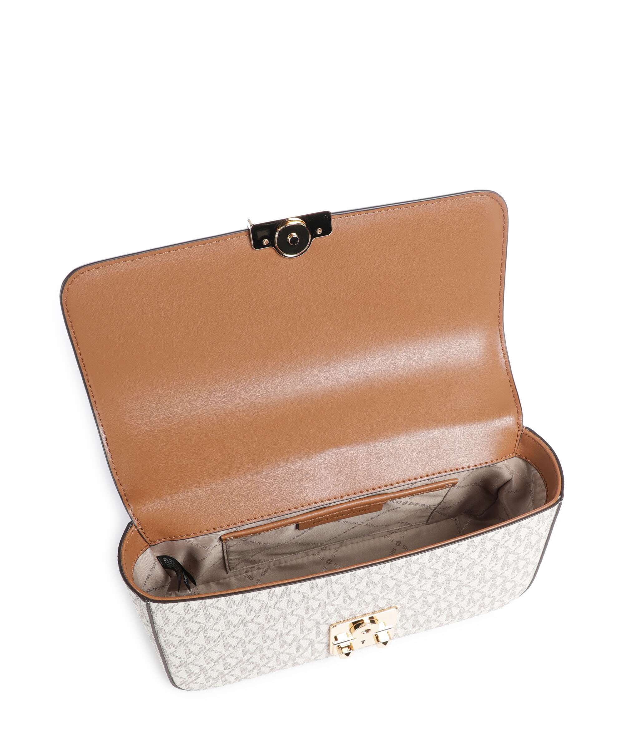 Michael Kors Tribeca Large Torba na ramię vanilla/acorn - Image 7