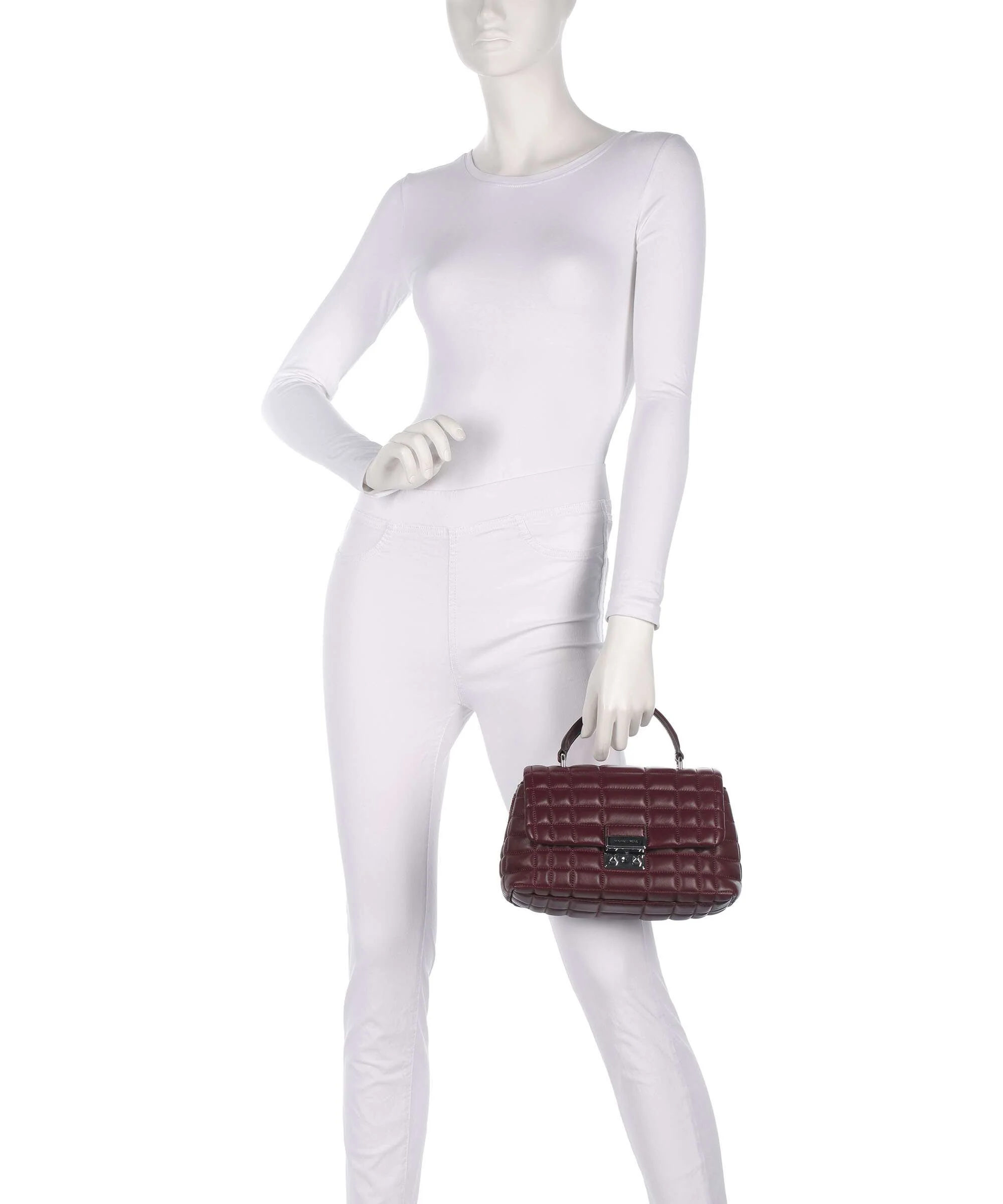 Michael Kors Tribeca Medium Torebka oxblood - Image 3