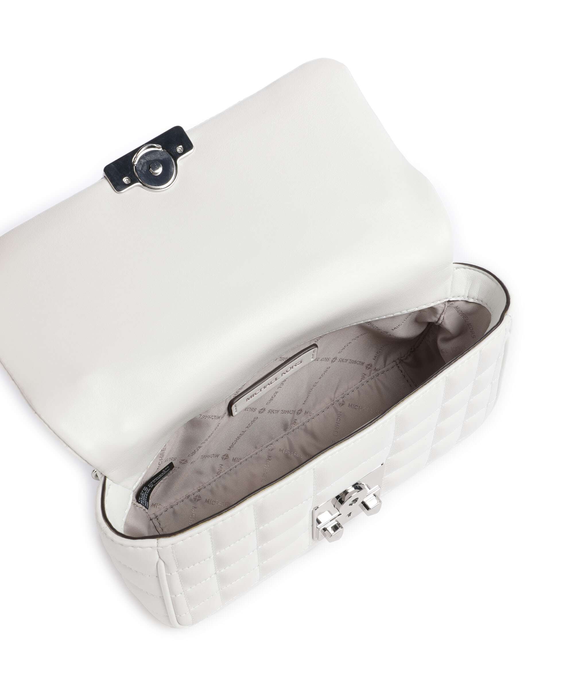Michael Kors Tribeca Small Torba na ramię optic white - Image 7