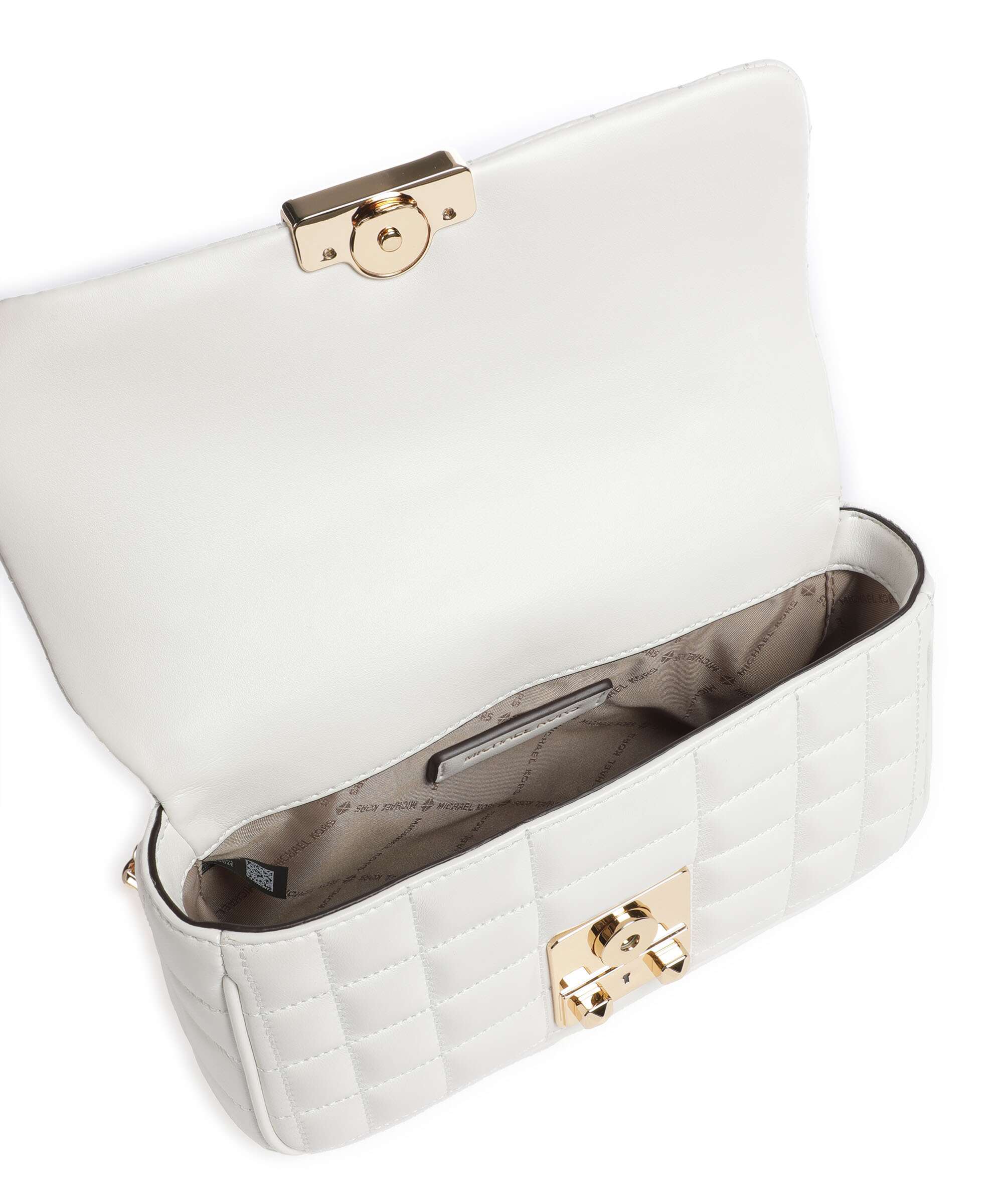 Michael Kors Tribeca Torba na ramię optic white - Image 7