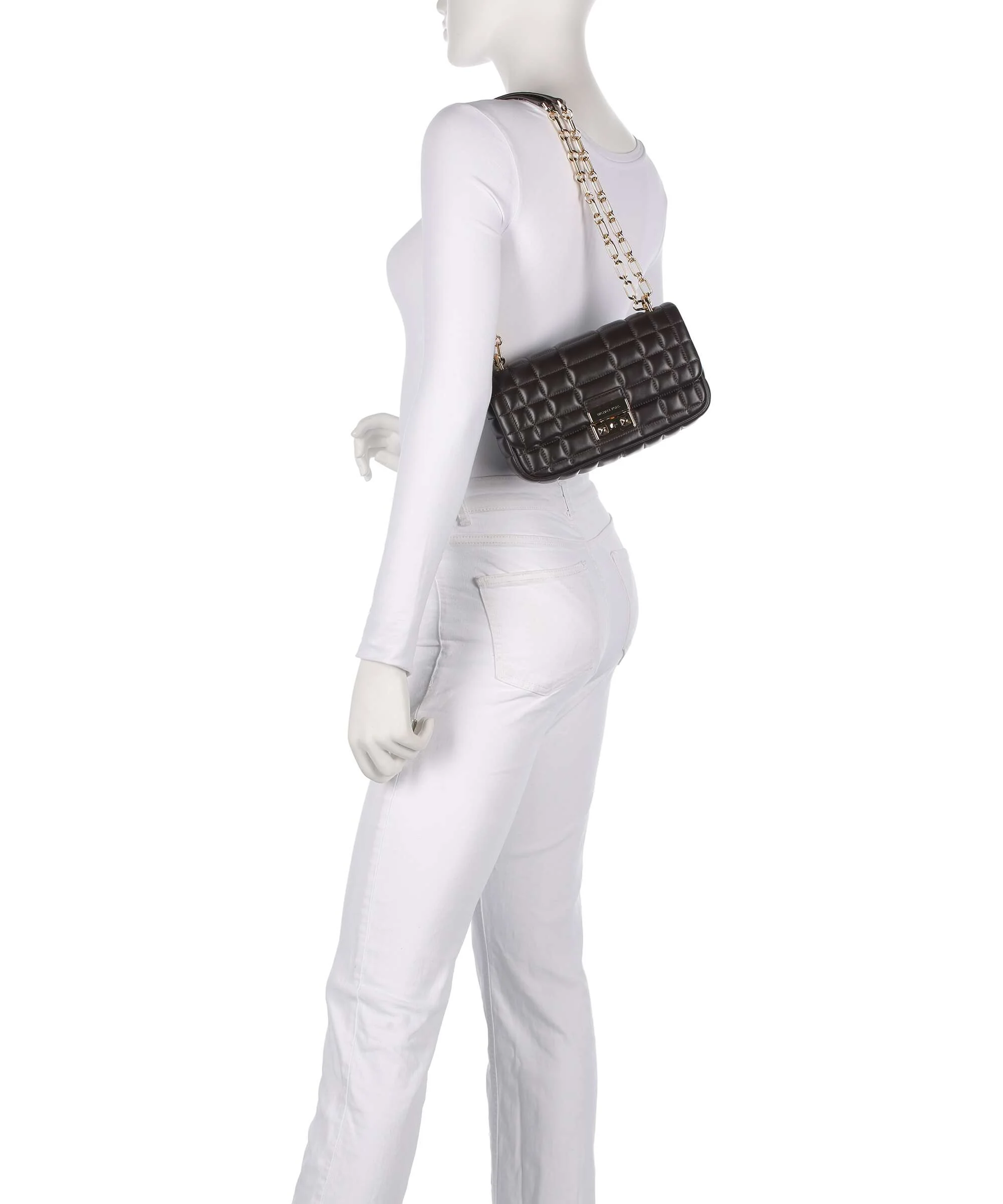Michael Kors Tribeca Torba na ramię chocolate - Image 3