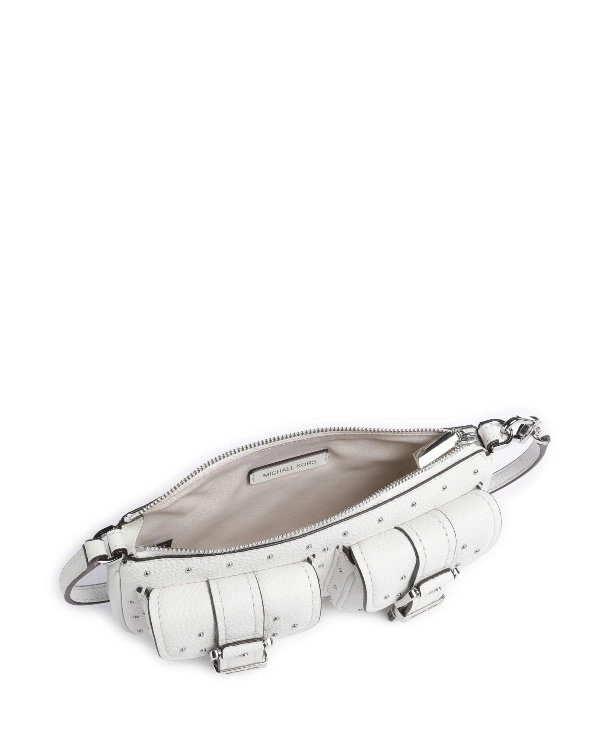 Michael Kors Zoe Small Torba na ramię optic white - Image 6