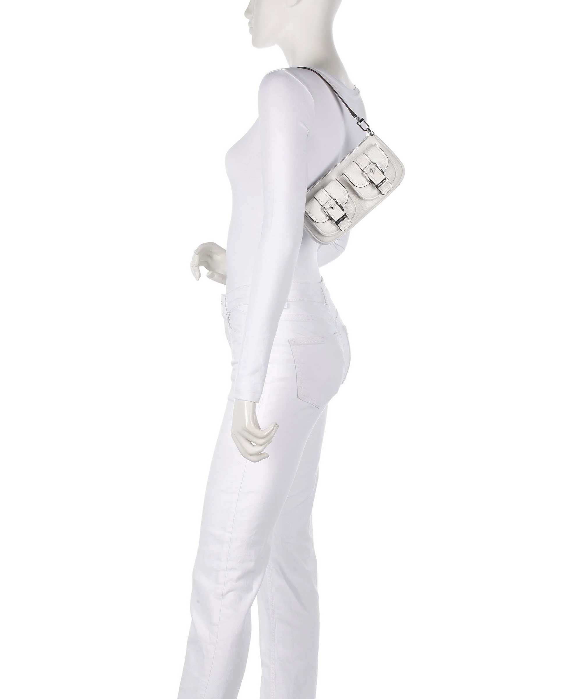 Michael Kors Zoe Small Torba na ramię optic white - Image 3