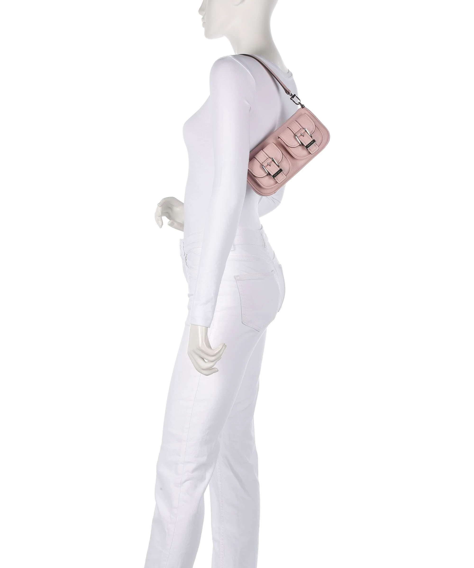 Michael Kors Zoe Small Torba na ramię smokey rose - Image 3