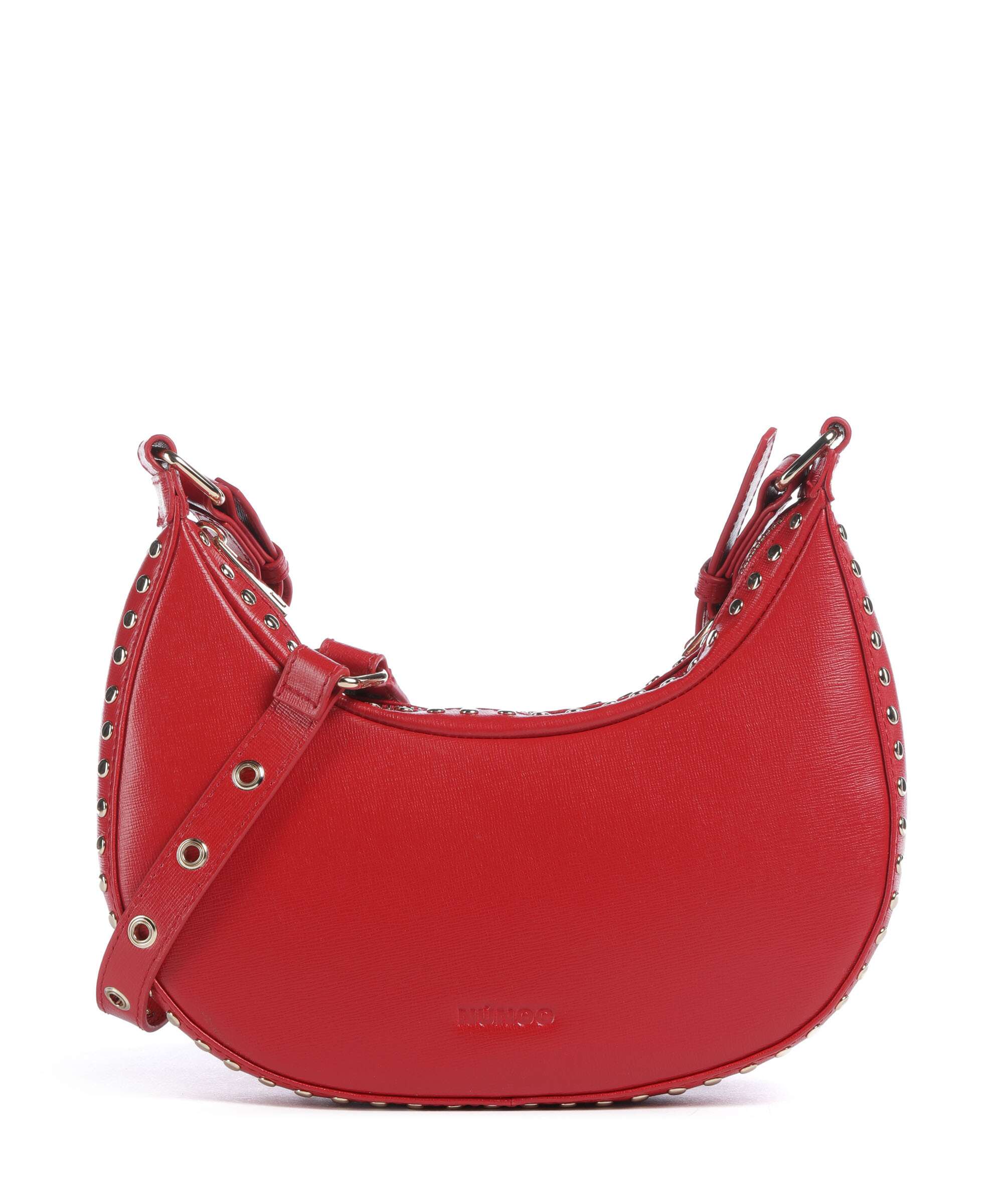Núnoo Florence Annabel Rivet Torba przez ramię bright red