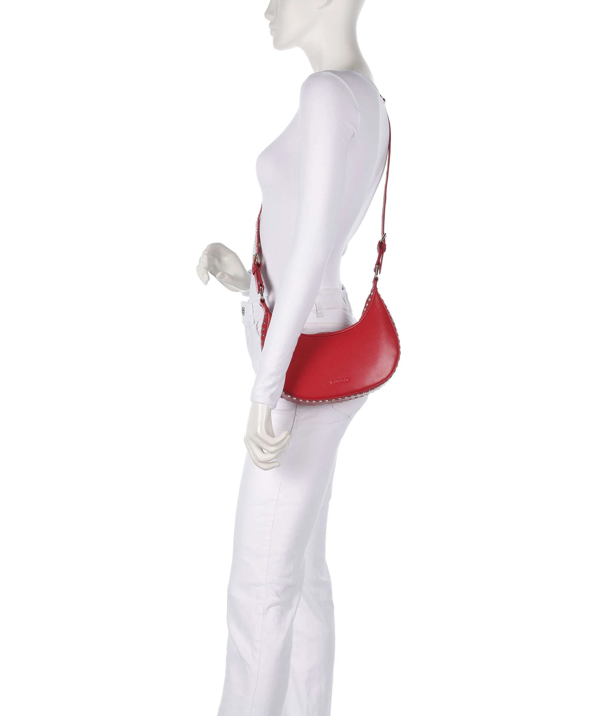 Núnoo Florence Annabel Rivet Torba przez ramię bright red - Image 3