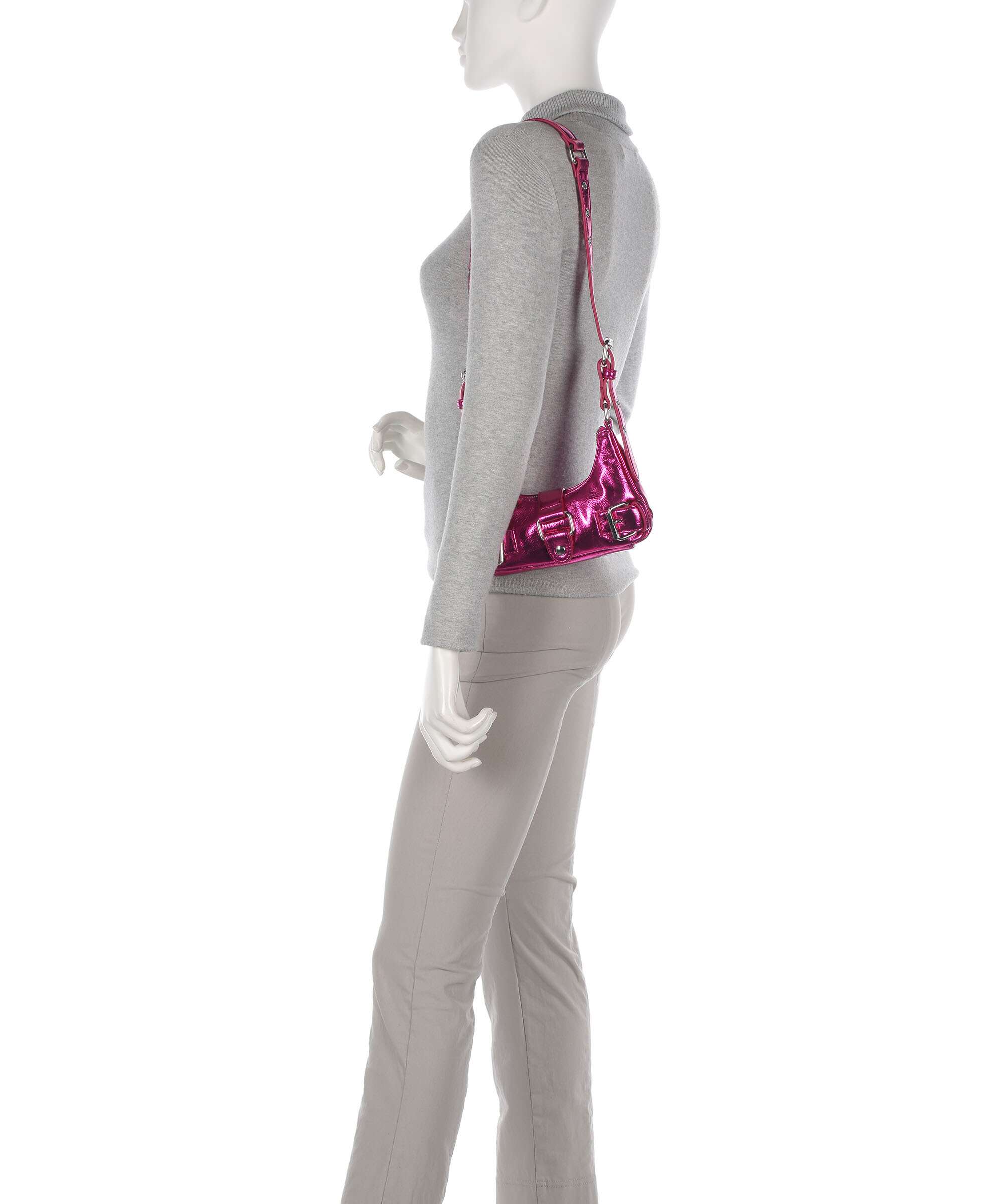 Núnoo Recycled Cool Palma Torba przez ramię pink - Image 3