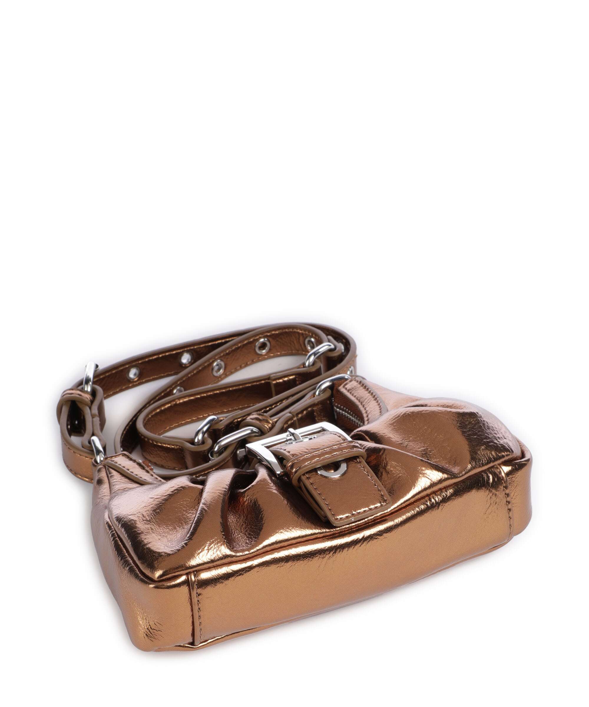 Núnoo Recycled Cool Palma Torba przez ramię bronze - Image 5