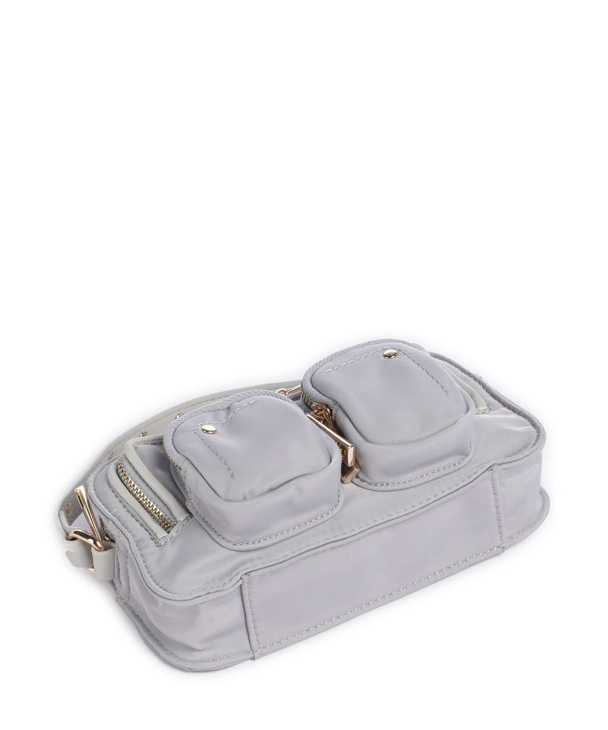 Núnoo Recycled Nylon Helena Torba przez ramię light grey - Image 5